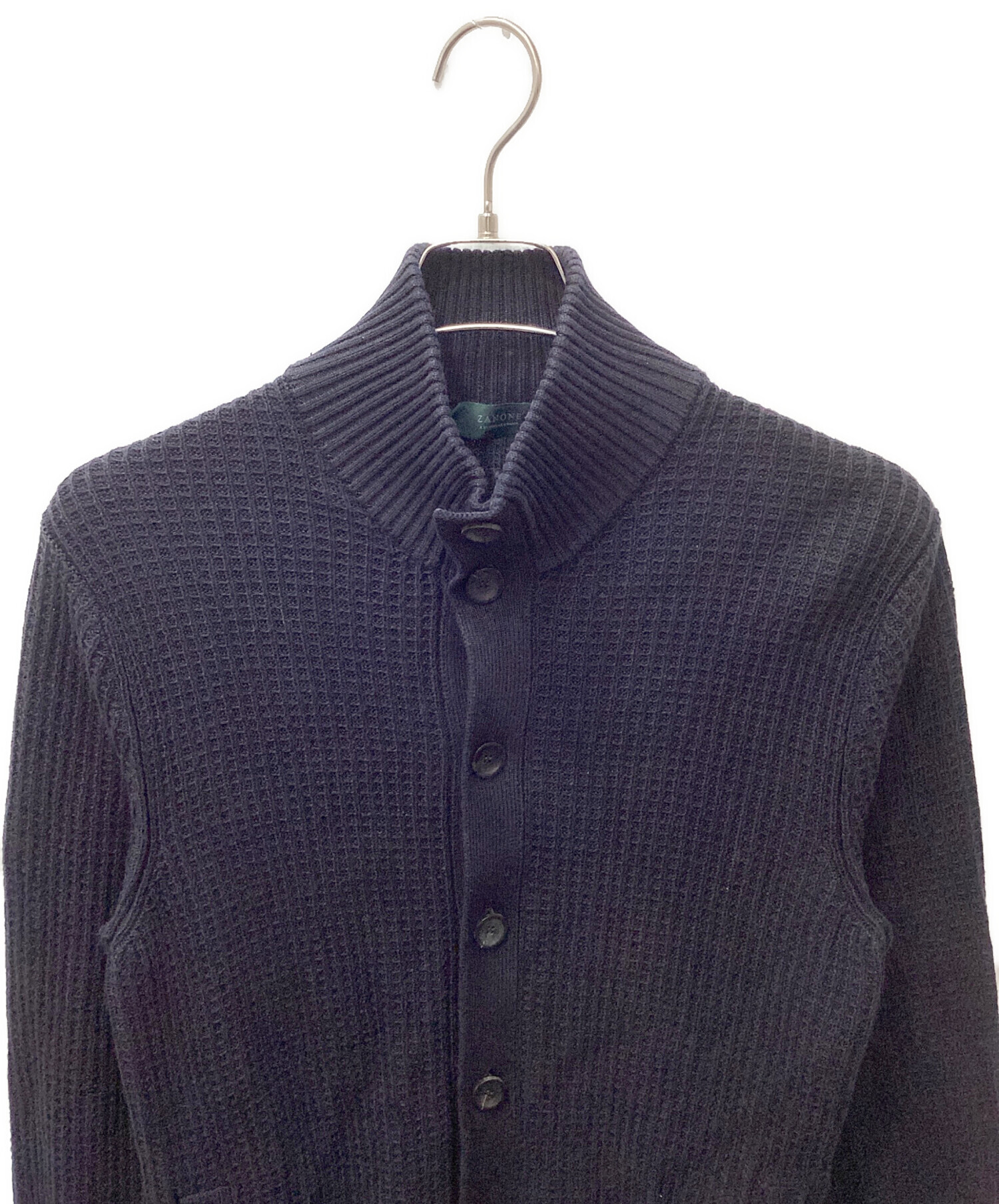 中古・古着通販】Zanone (ザノーネ) CHIOTO スタンドカラーリネン混