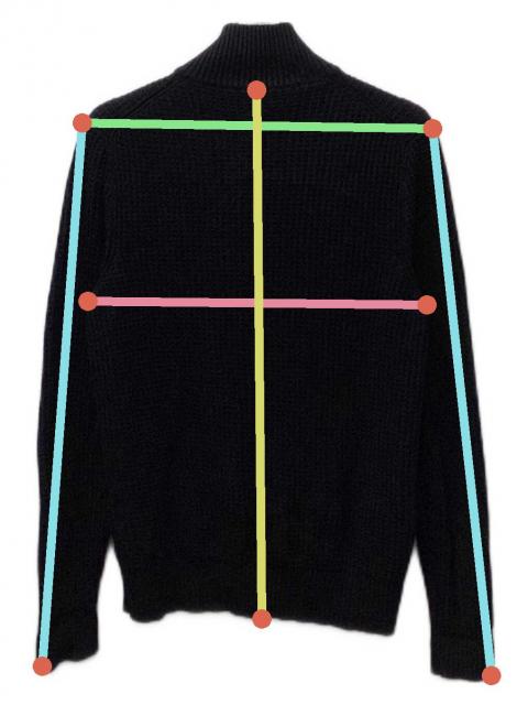中古・古着通販】Zanone (ザノーネ) CHIOTO スタンドカラーリネン混
