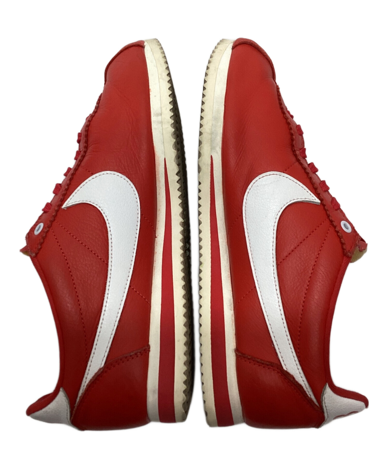 中古・古着通販】NIKE (ナイキ) ローカットスニーカー レッド サイズ