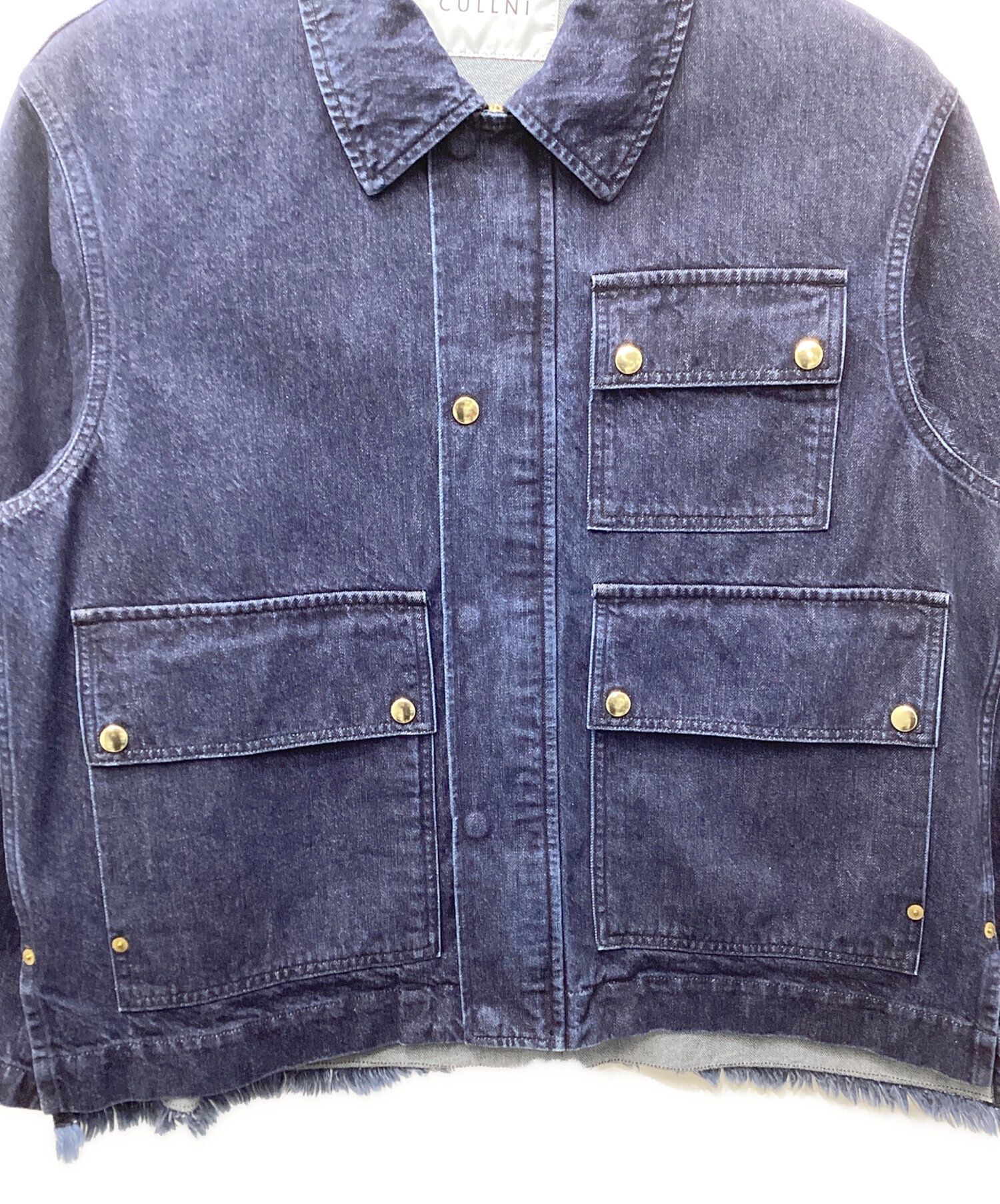 中古・古着通販】CULLNI (クルニ) Big Flap Pocket Bow Tie Denim