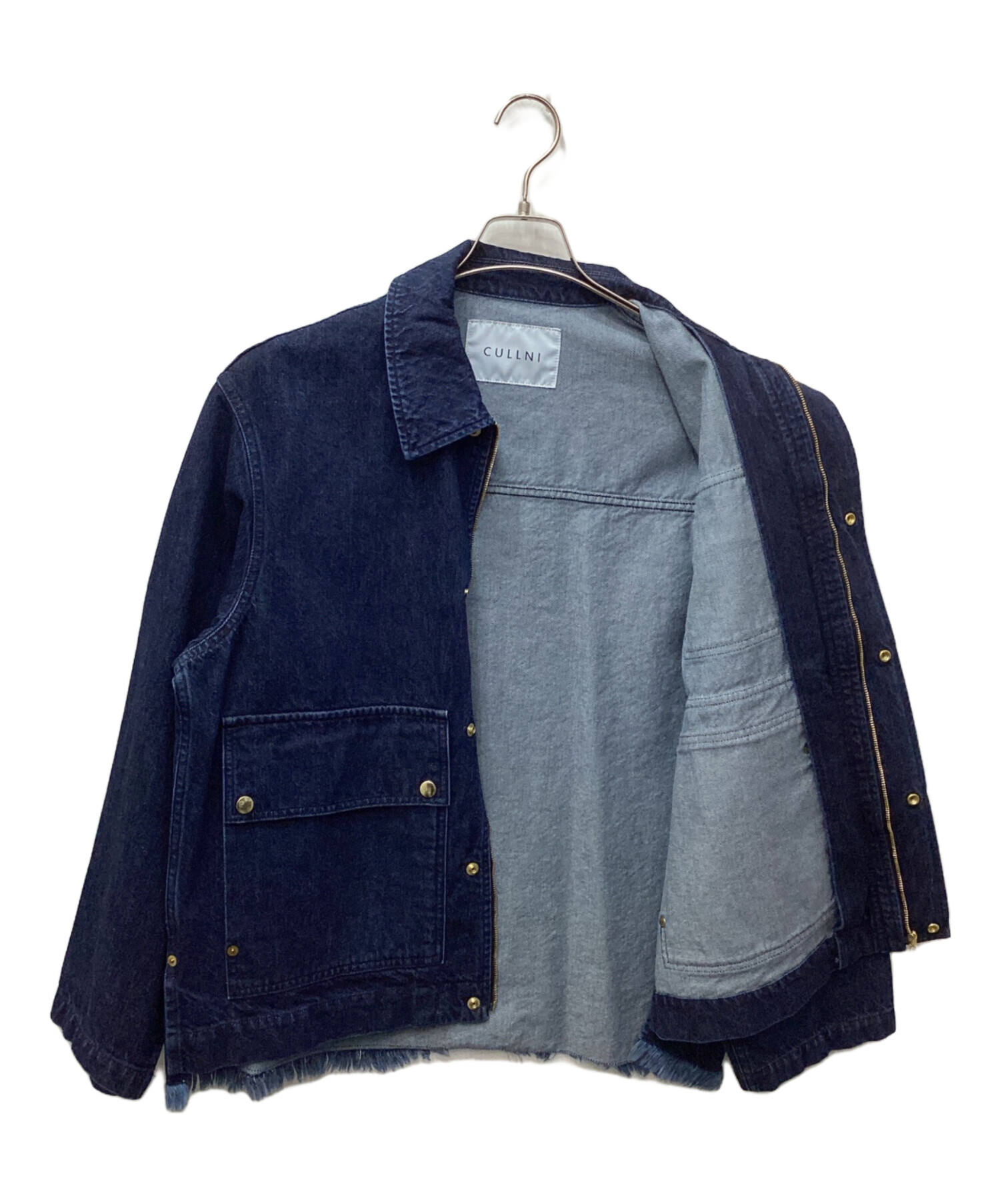 中古・古着通販】CULLNI (クルニ) Big Flap Pocket Bow Tie Denim