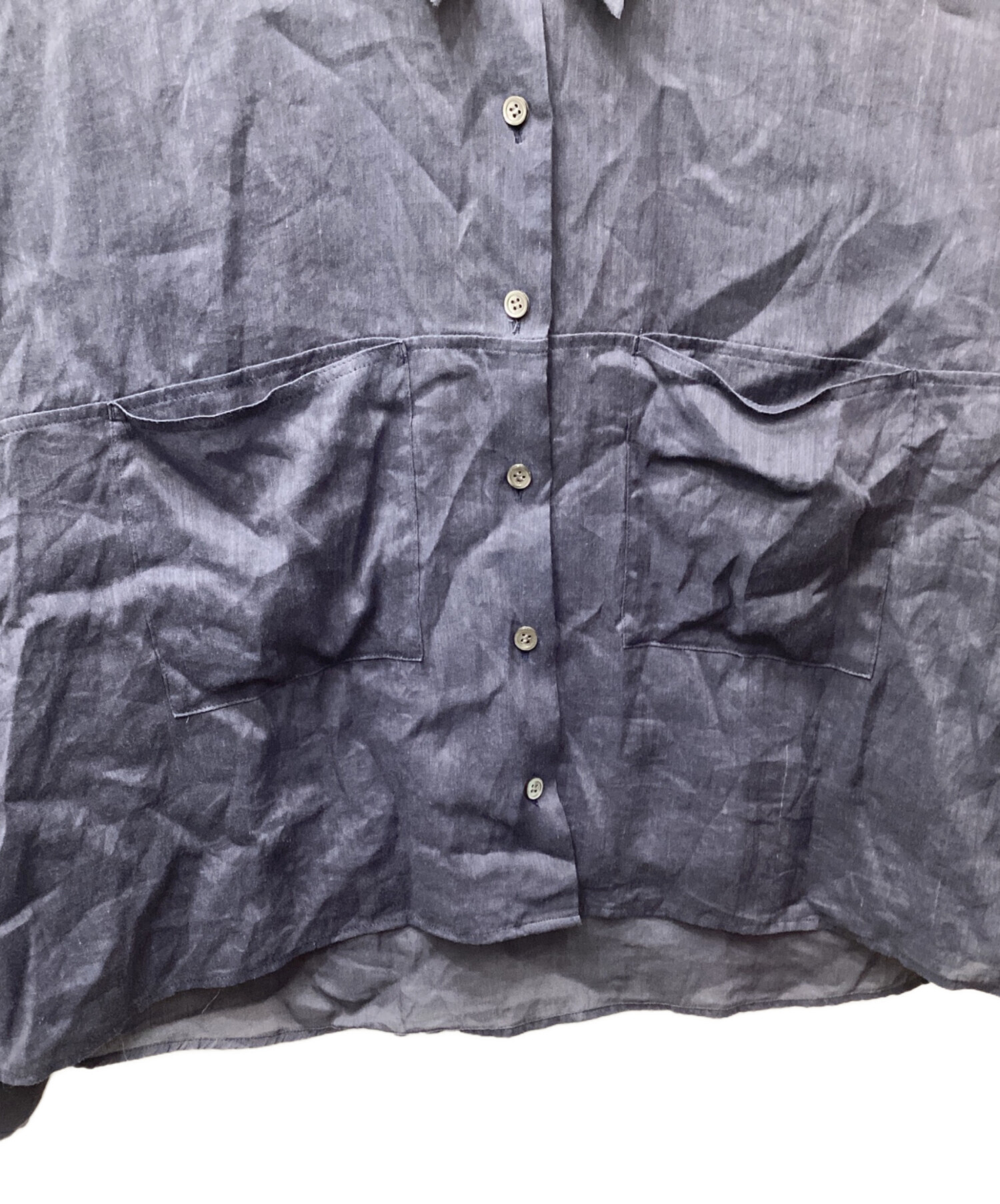 中古・古着通販】Plage (プラージュ) RAMIE LYOCELL CROPPED シャツ