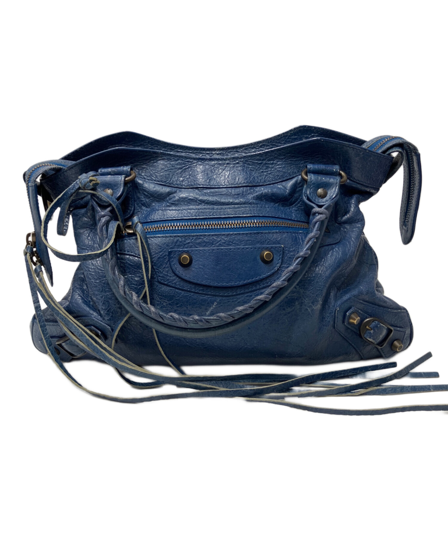 BALENCIAGA ザ ヴェロ ザ ファースト ハンドバッグ 中古・古着通販】BALENCIAGA (バレンシアガ) ザ ファースト