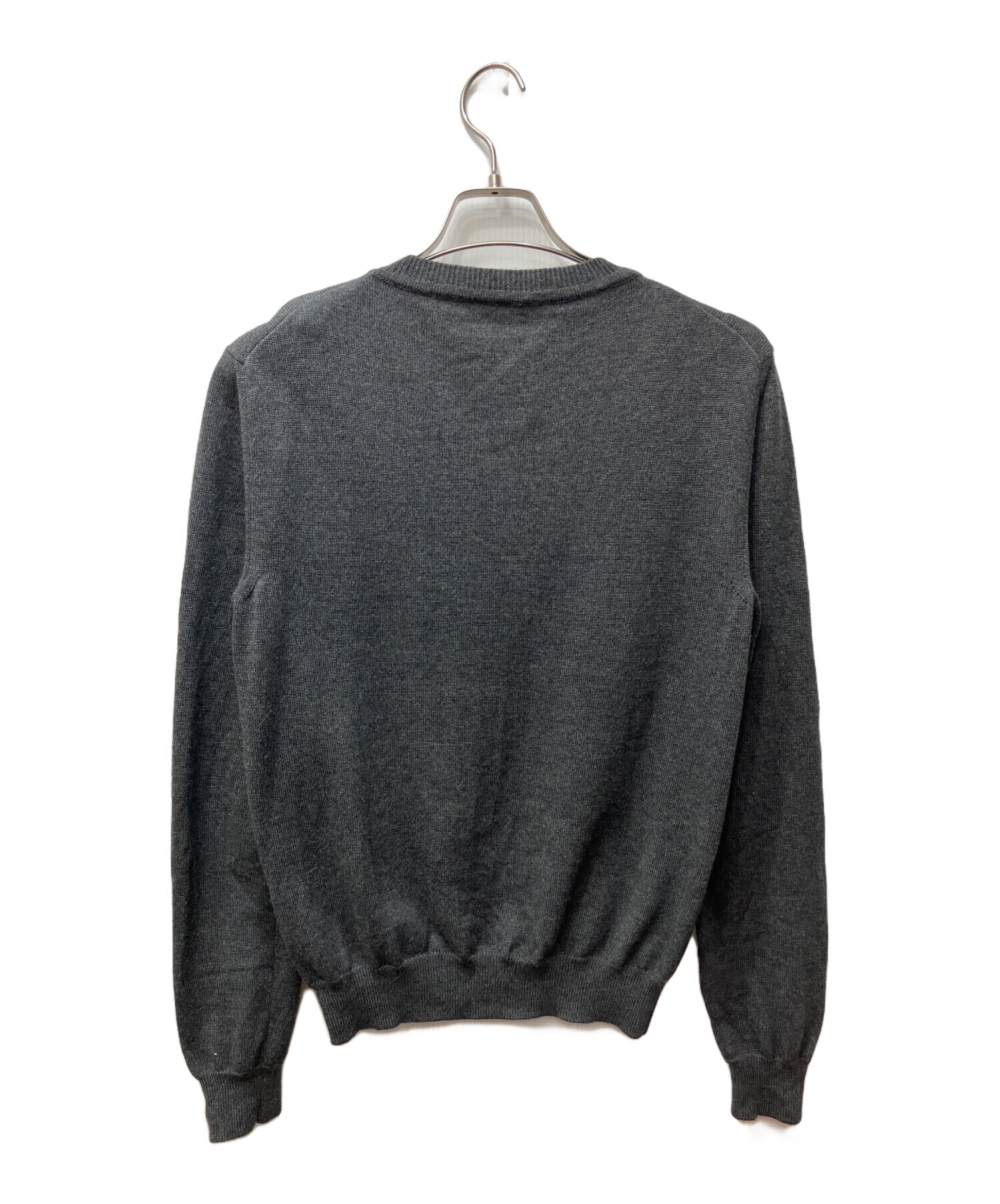 ピ*ー様 RAF SIMONS ラフシモンズ 15awダメージ加工 ニットベスト 中古・古着通販】RAF SIMONS (ラフシモンズ) 15AW ワッペンニット