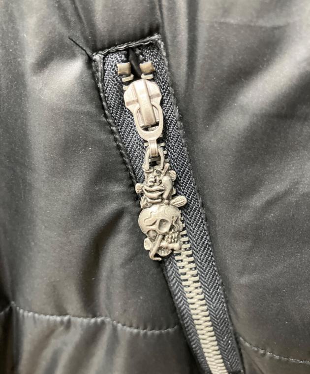 中古・古着通販】ED HARDY (エド ハーディー) 刺繍ファー付中綿