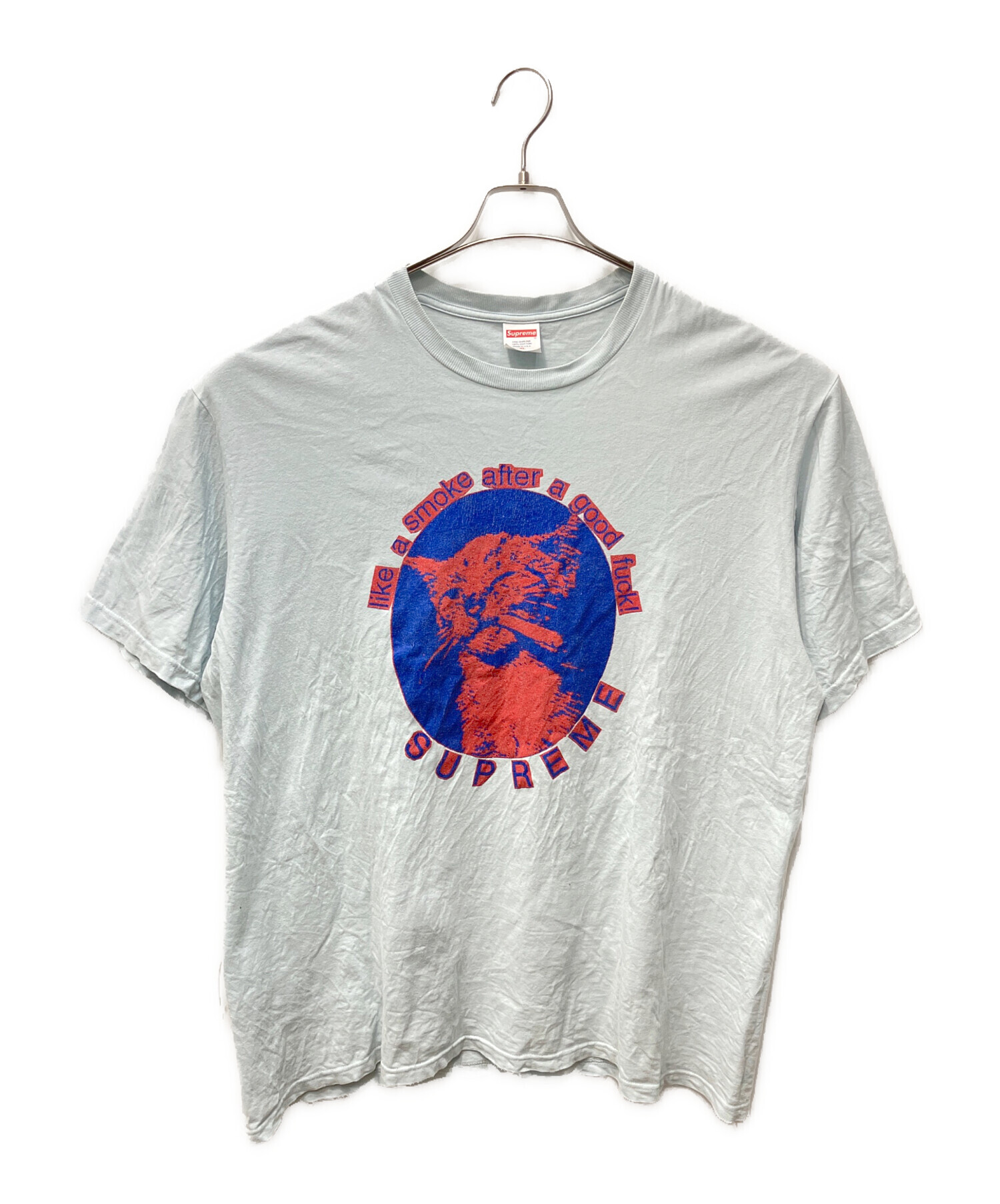 中古・古着通販】SUPREME (シュプリーム) SMOKE TEE スカイブルー