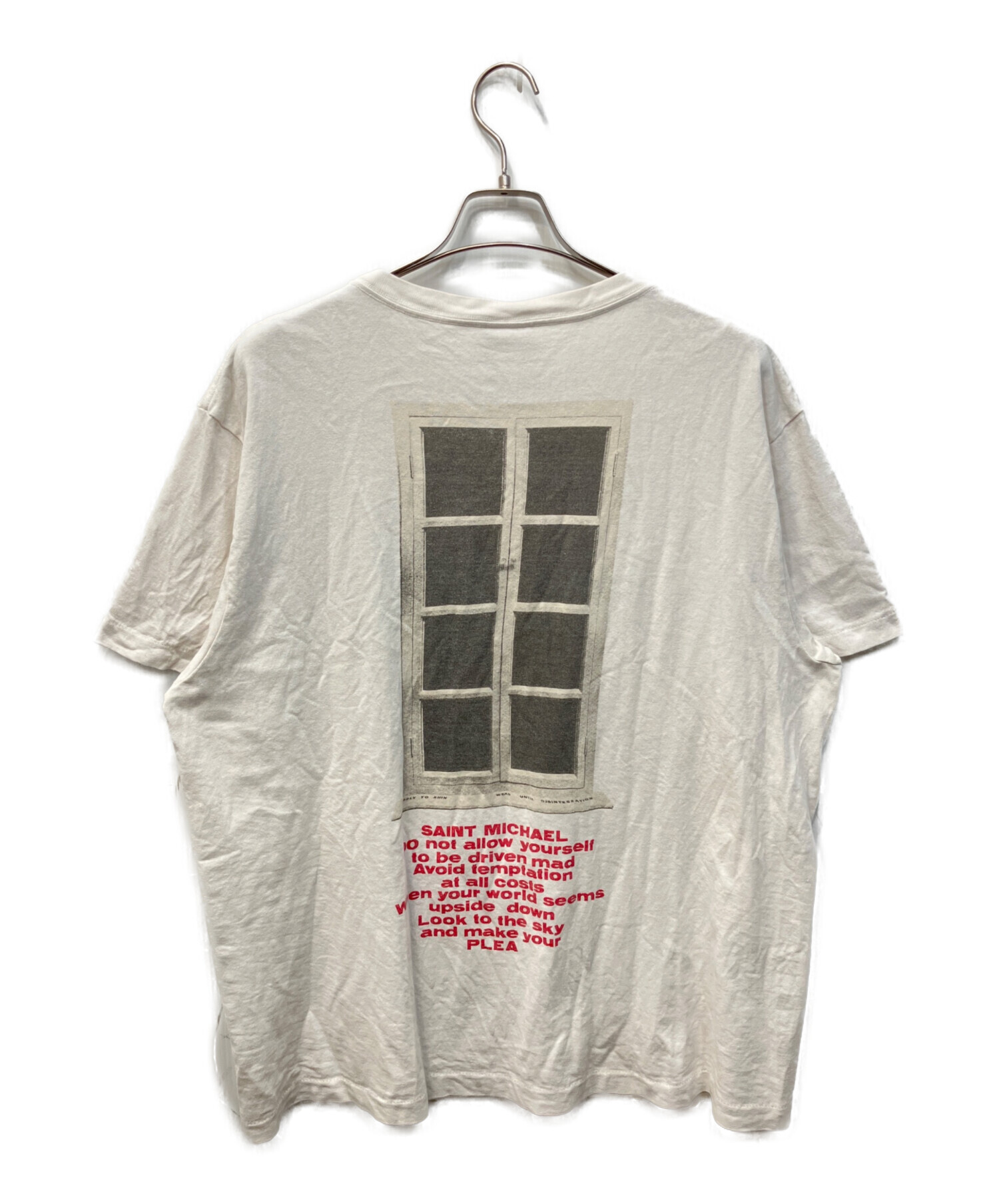 中古・古着通販】SAINT MICHAEL (セントマイケル) S/S Tee Door White 