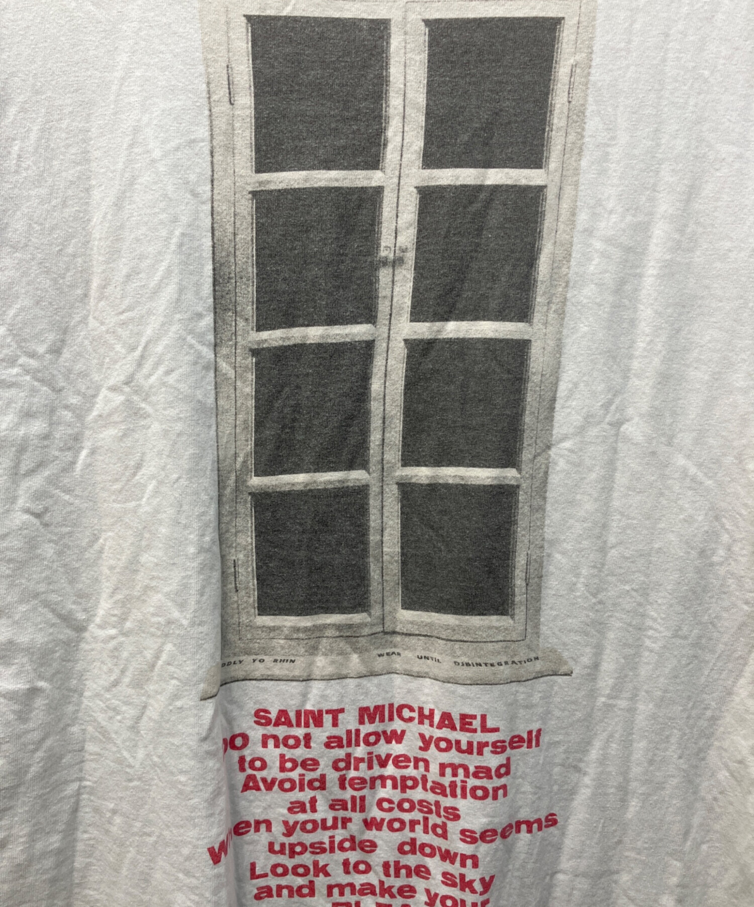 中古・古着通販】SAINT MICHAEL (セントマイケル) S/S Tee Door White 