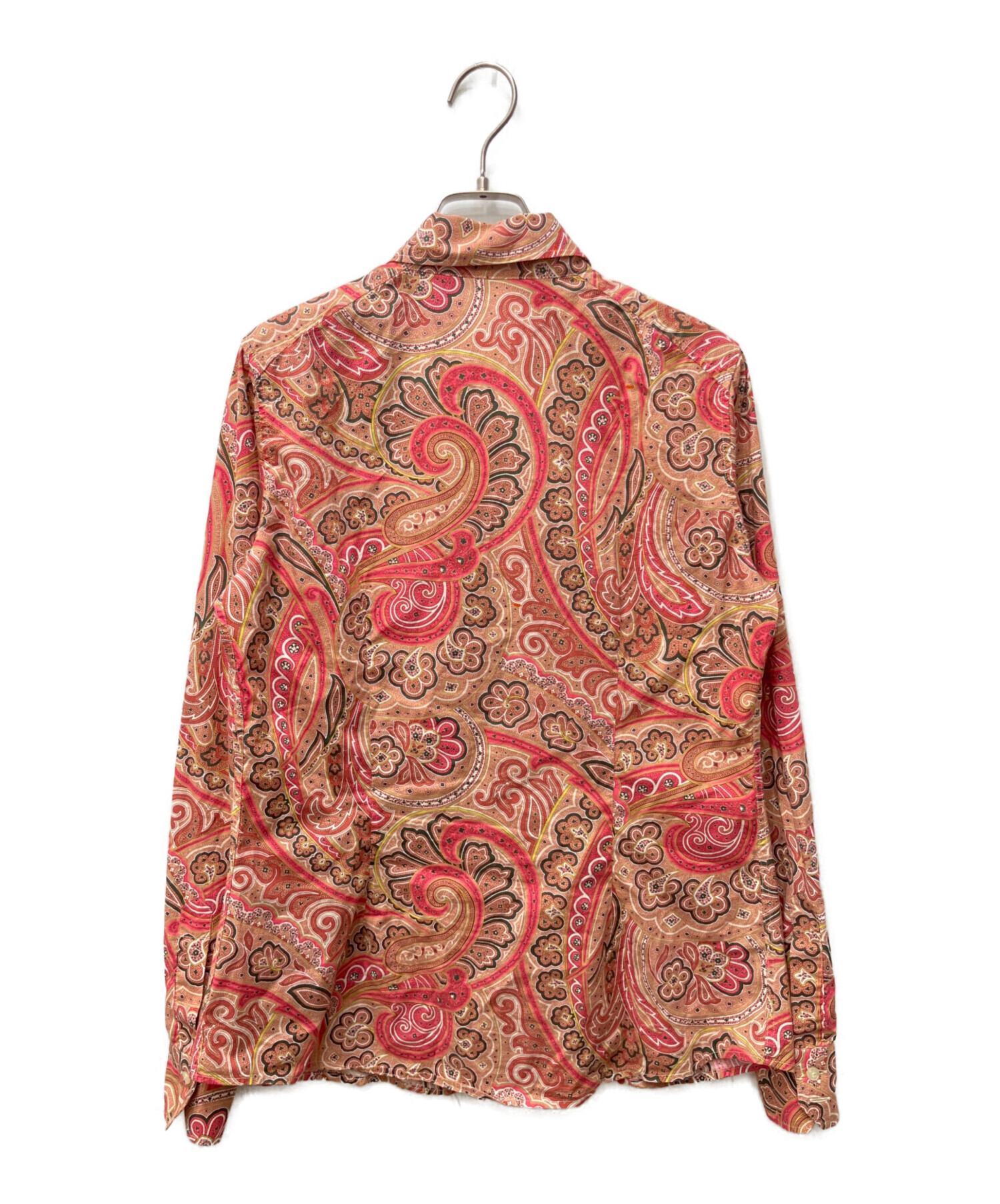 中古・古着通販】ETRO (エトロ) オリエンタル柄シャツ ライトピンク