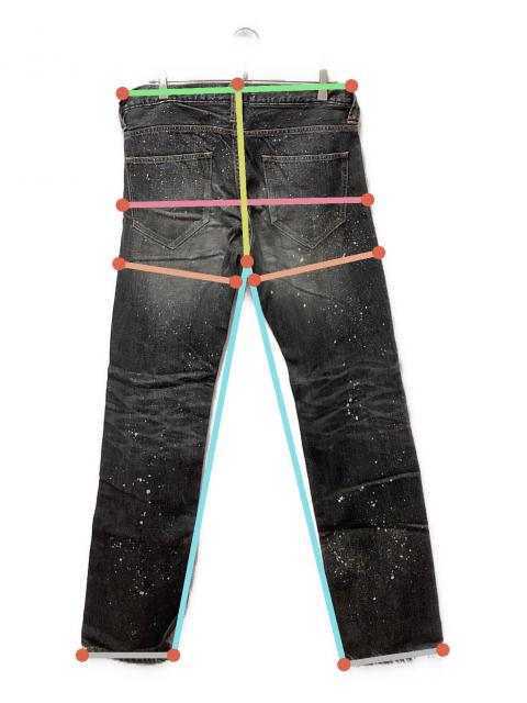 中古・古着通販】FACETASM (ファセッタズム) ペンキデザインダメージ