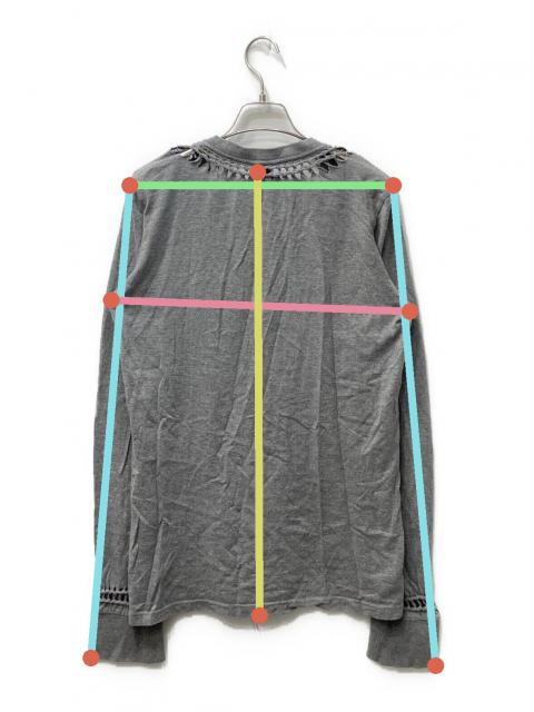 中古・古着通販】NUMBER (N)INE (ナンバーナイン) 編み込みカットソー