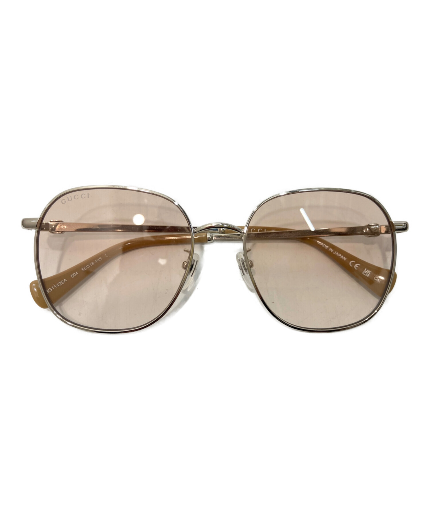 中古・古着通販】GUCCI (グッチ) ラウンドフレーム サングラス