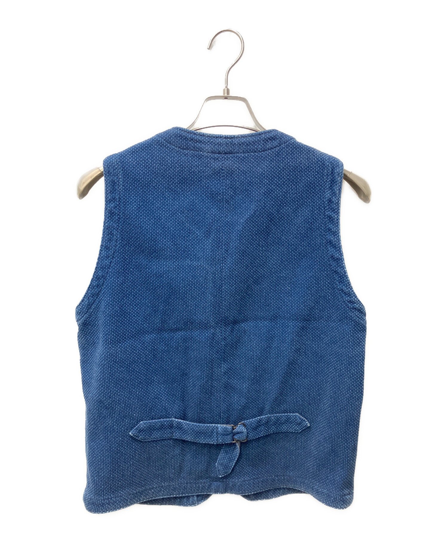 中古・古着通販】MOMOTARO JEANS (桃太郎ジーンズ) 刺し子デニムベスト