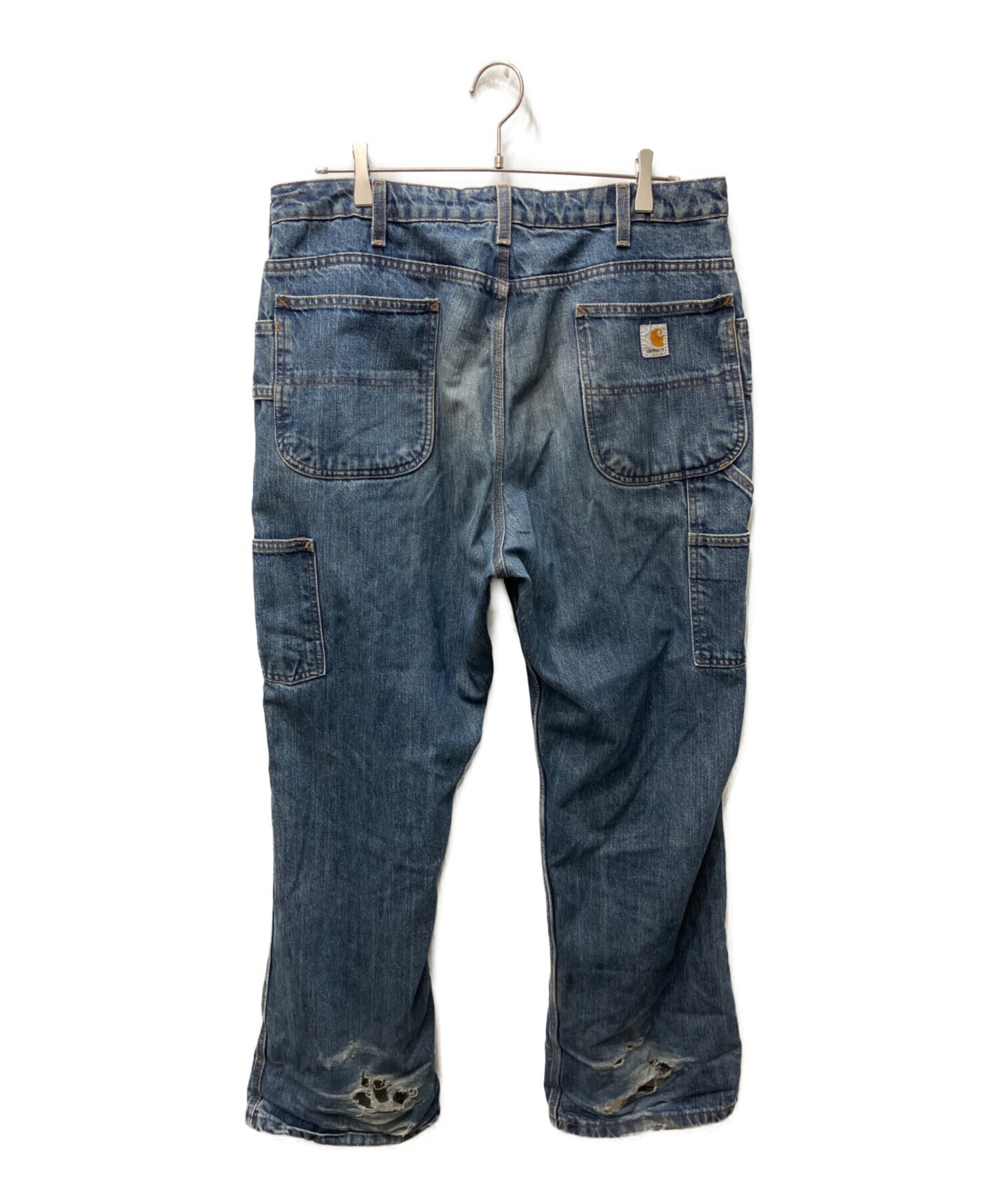 Carhartt カーハート デニムパンツ XL 紺 【古着】【中古】【送料無料】 中古・古着通販】CarHartt (カーハート) デニムパンツ インディゴ