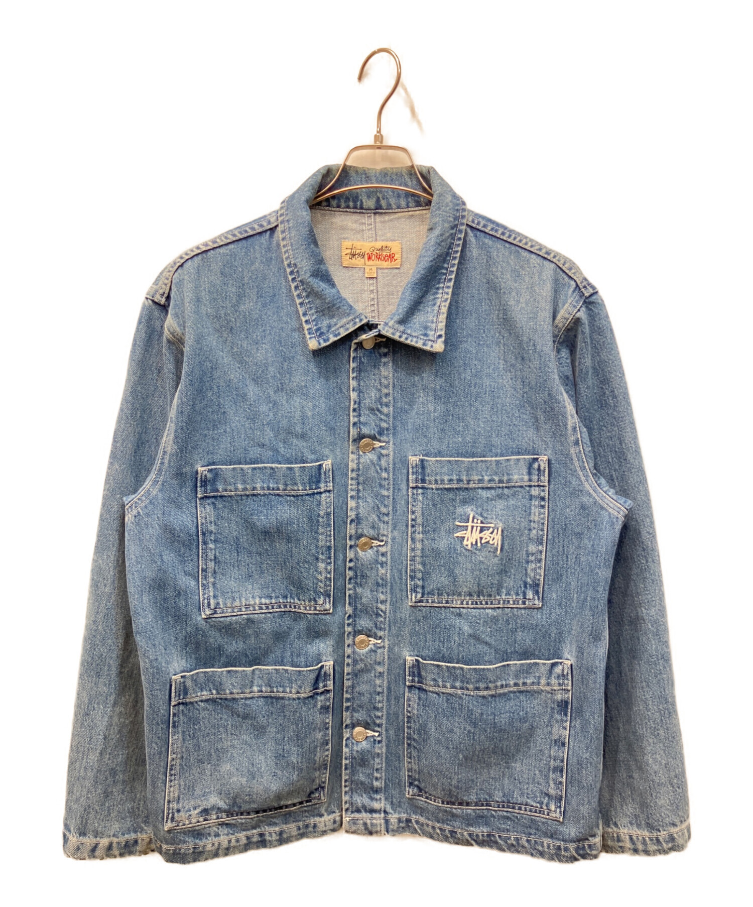 中古・古着通販】stussy (ステューシー) Denim Chore Coat/デニム