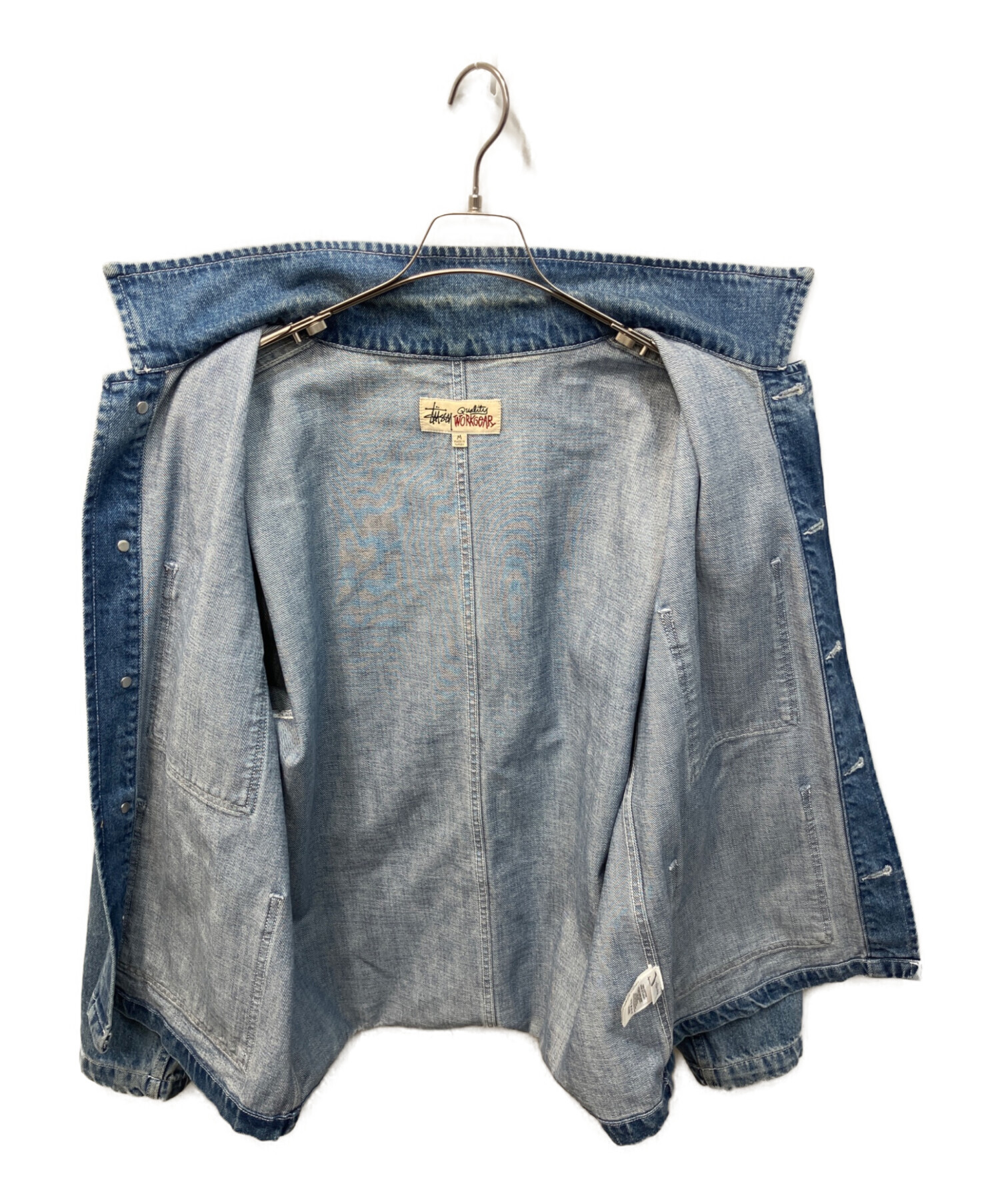 Stussy デニムチョアジャケット 中古・古着通販】stussy (ステューシー) Denim Chore Coat/デニム