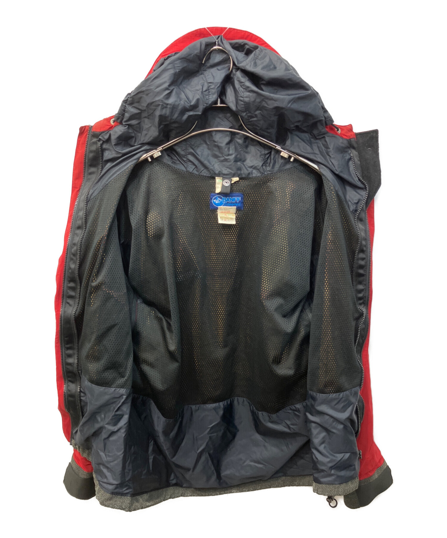 中古・古着通販】BANFF (バンフ) GORE-TEX マウンテンパーカー レッド