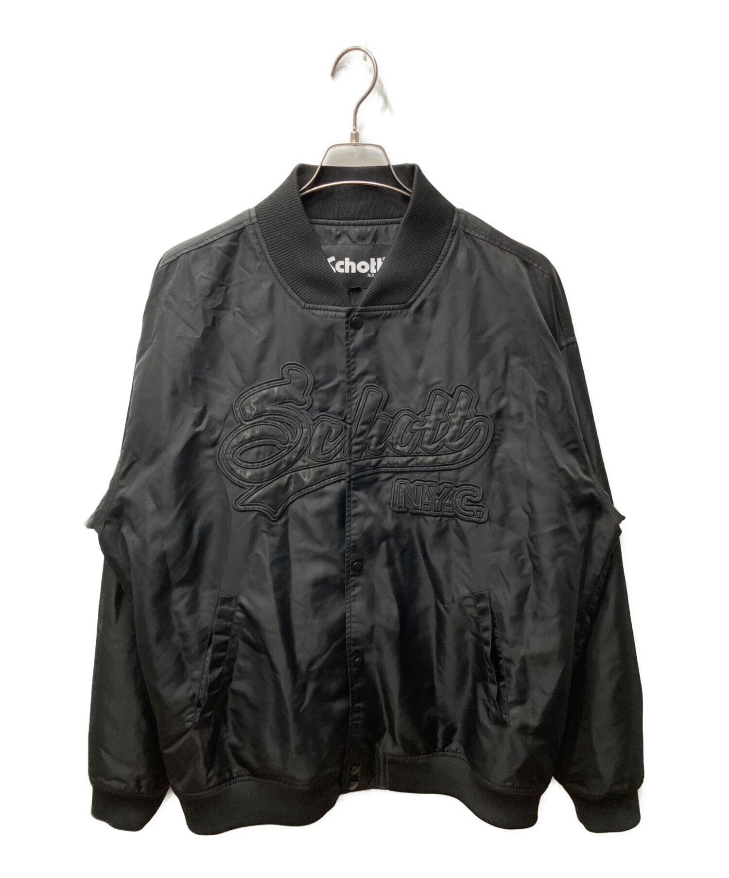 中古・古着通販】Schott (ショット) ナイロンバーシティージャケット
