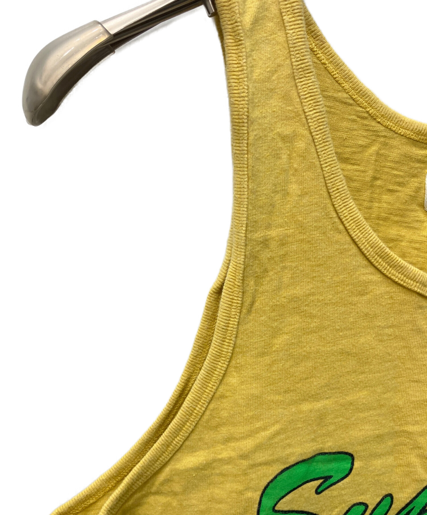 中古・古着通販】Supreme (シュプリーム) Script tank top イエロー
