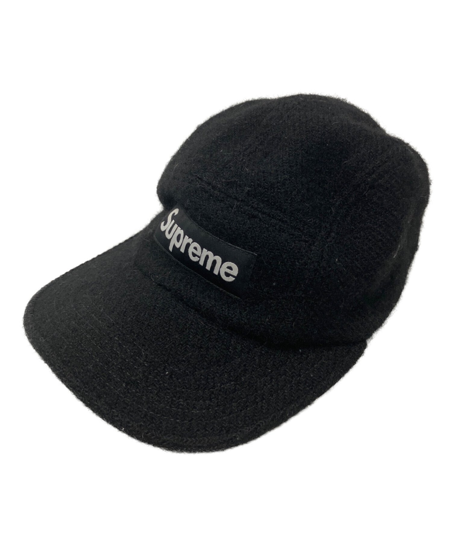 中古・古着通販】Supreme (シュプリーム) Tweed Camp Cap ブラック