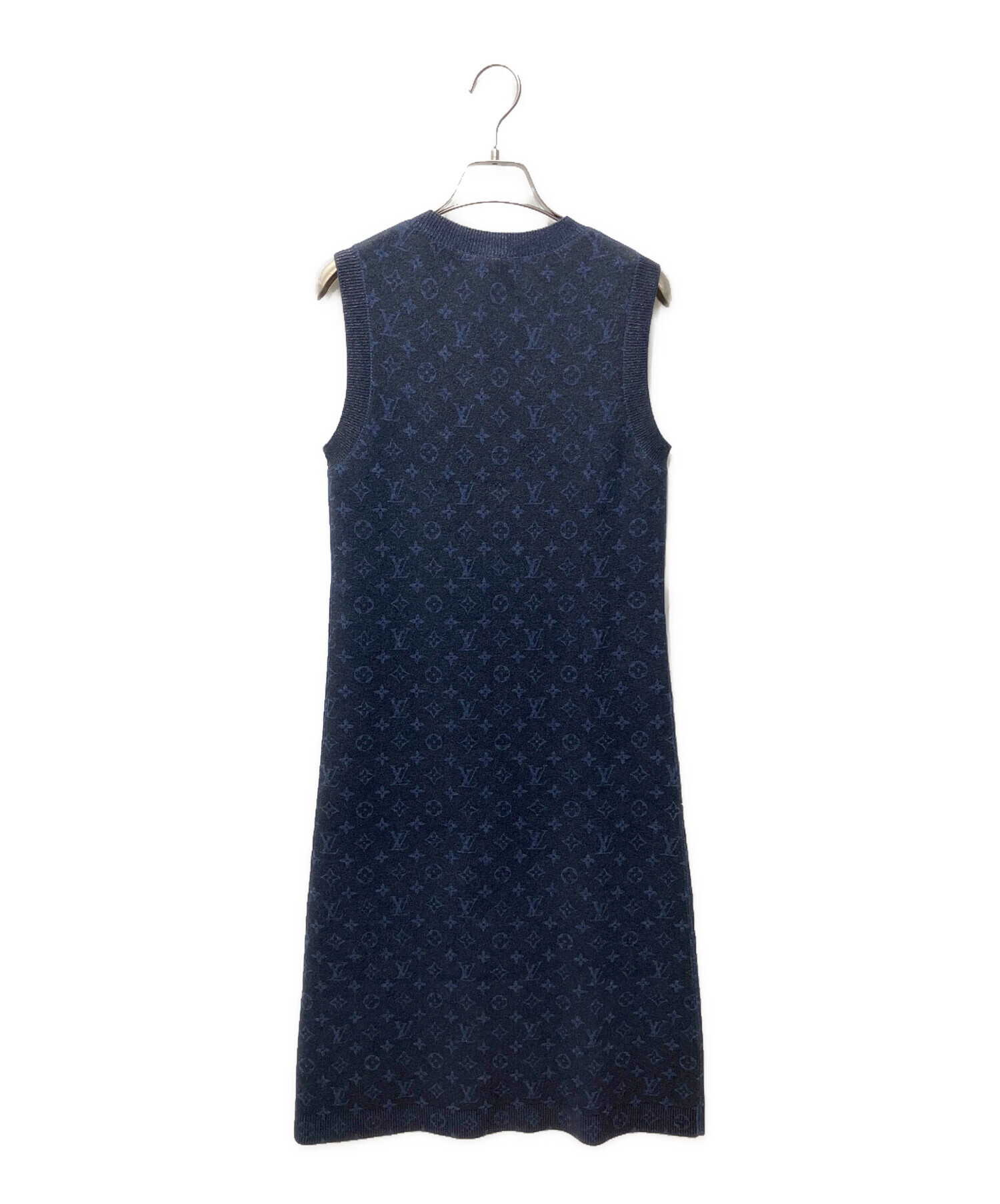 希少☆美品 LOUIS VUITTON モノグラム フリル ニット ワンピース 中古・古着通販】LOUIS VUITTON (ルイ ヴィトン) グリッターLVロゴ