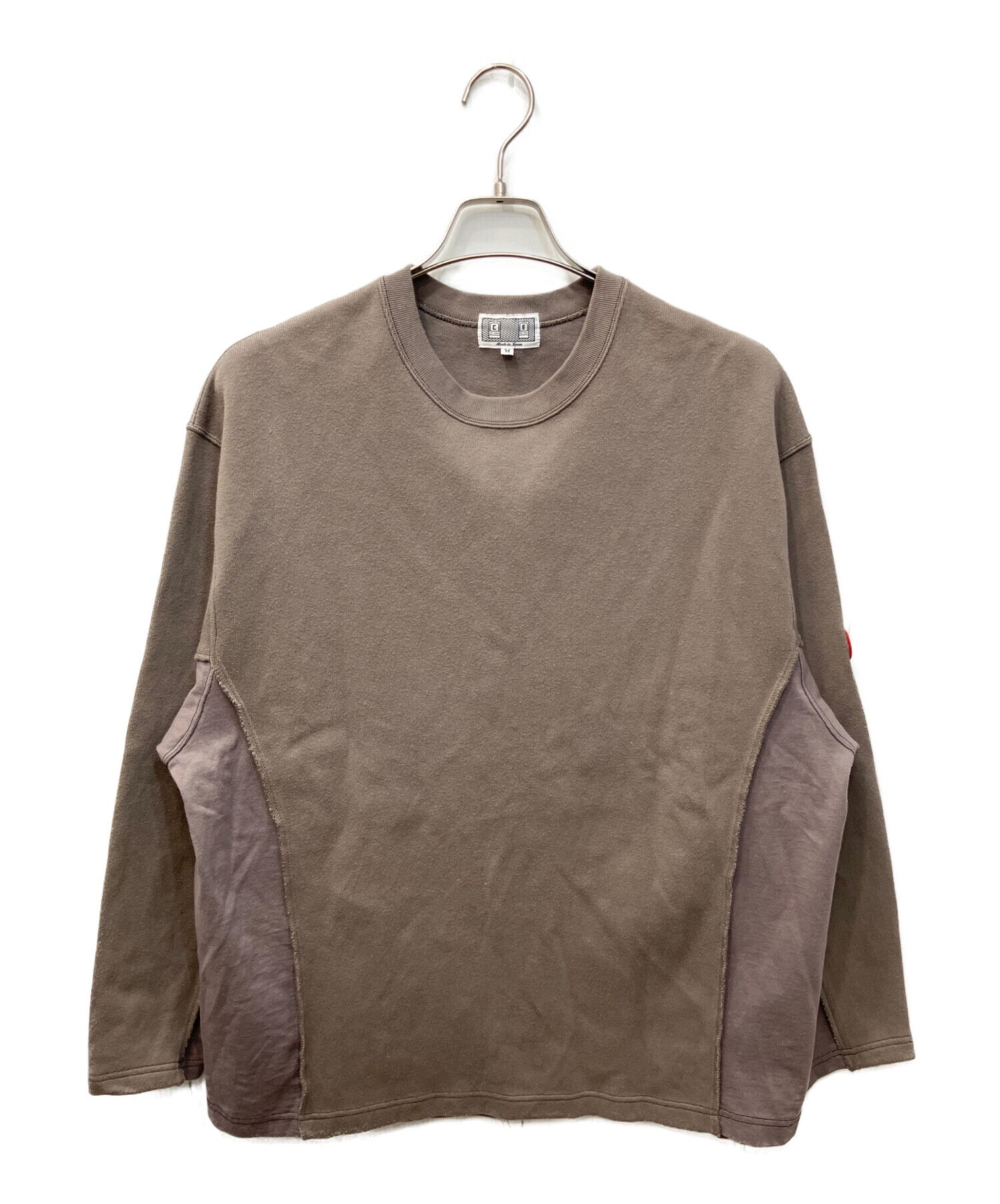 トップス cavempt SIDE SEAM DBL KNIT LONG SLEEVE 中古・古着通販】cav empt (シーイー) SIDE SEAM DBL KNIT LONG SLEEVE