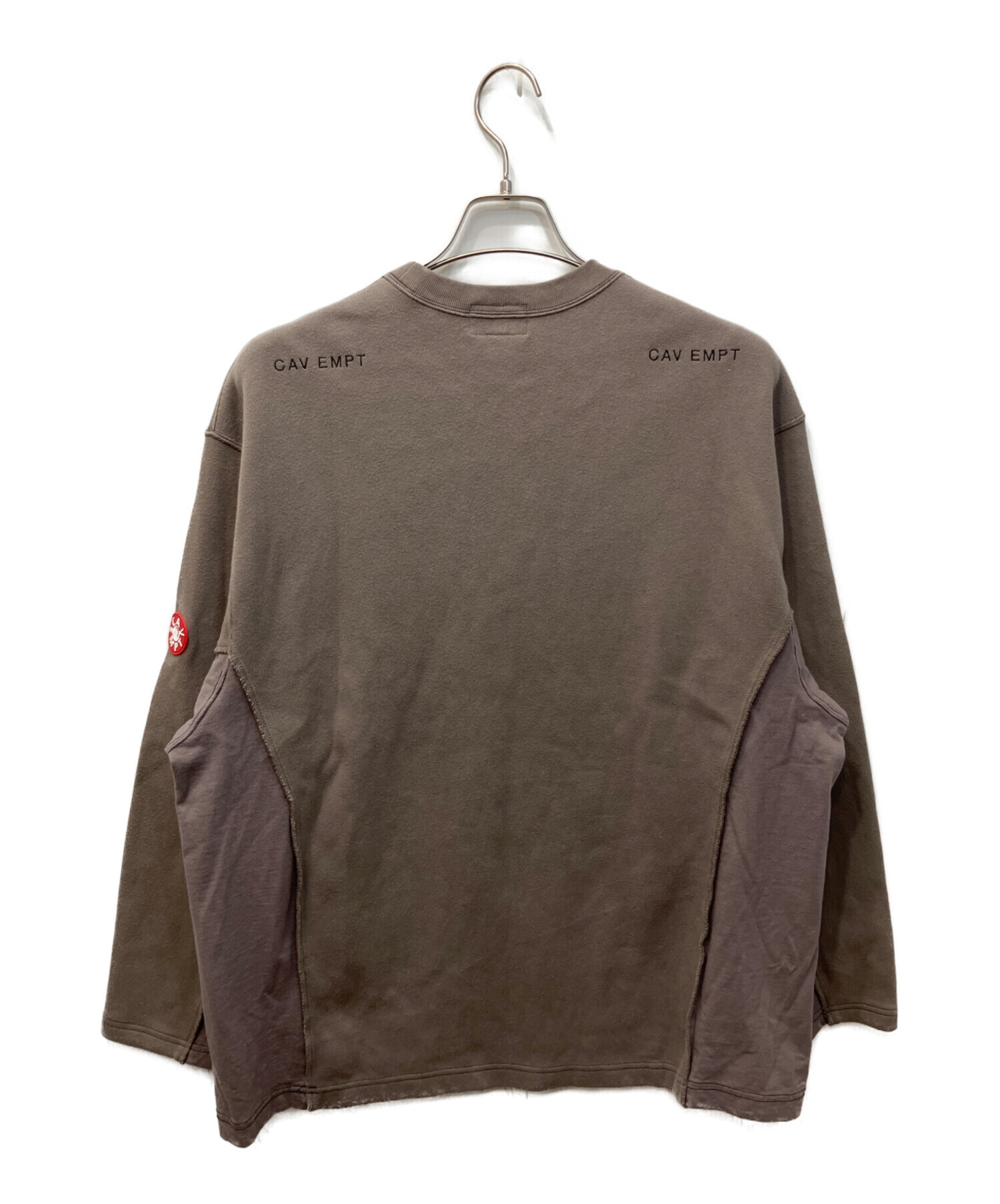 中古・古着通販】cav empt (シーイー) SIDE SEAM DBL KNIT LONG SLEEVE