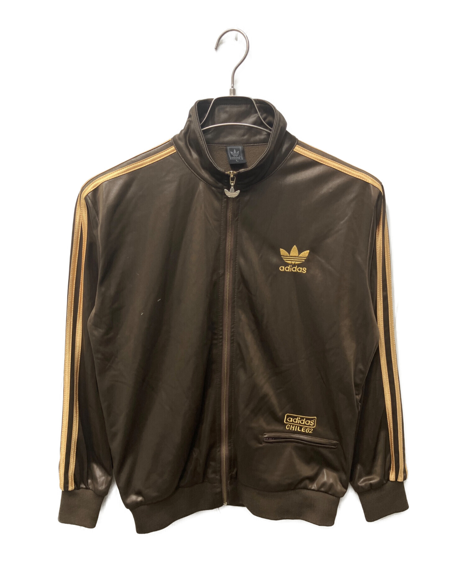 中古・古着通販】adidas (アディダス) トラックジャケット ブラウン