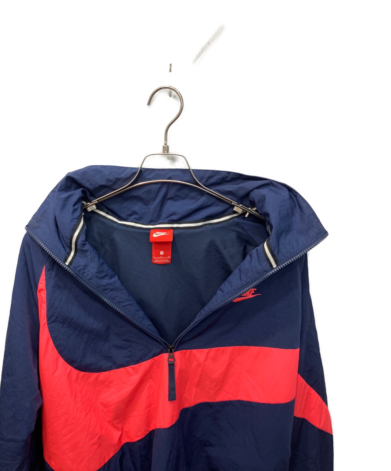 中古・古着通販】NIKE (ナイキ) ビッグスウォッシュアノラック