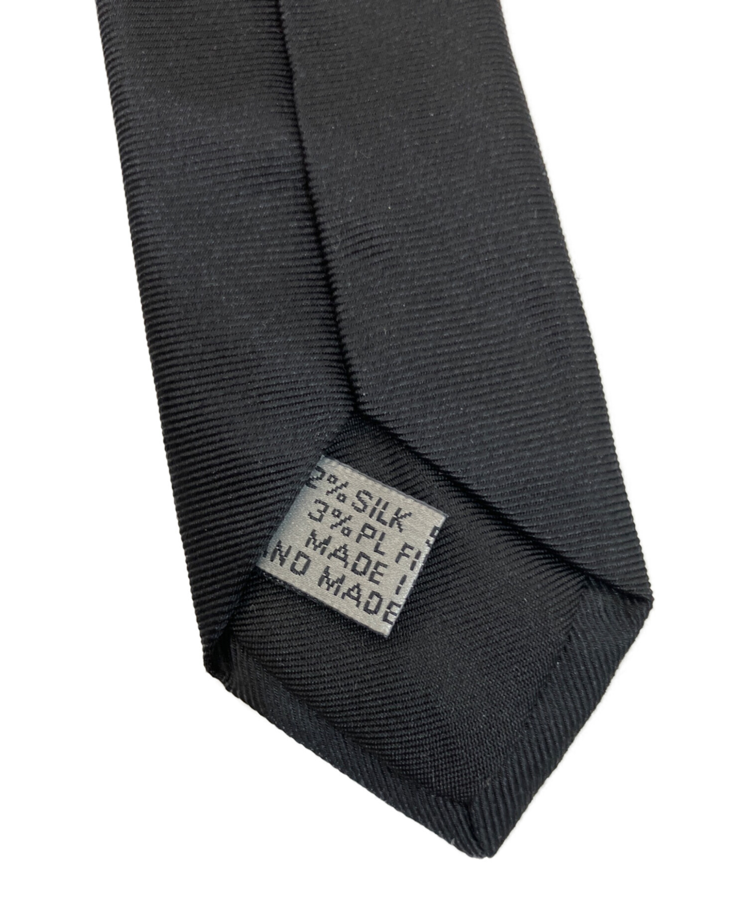 中古・古着通販】DIOR (ディオール) Bee刺繍 ナロータイ ブラック
