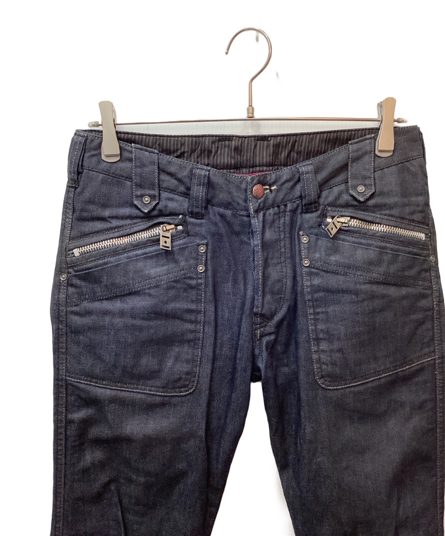 中古・古着通販】DIESEL (ディーゼル) TEPPHAR デニムパンツ ネイビー 