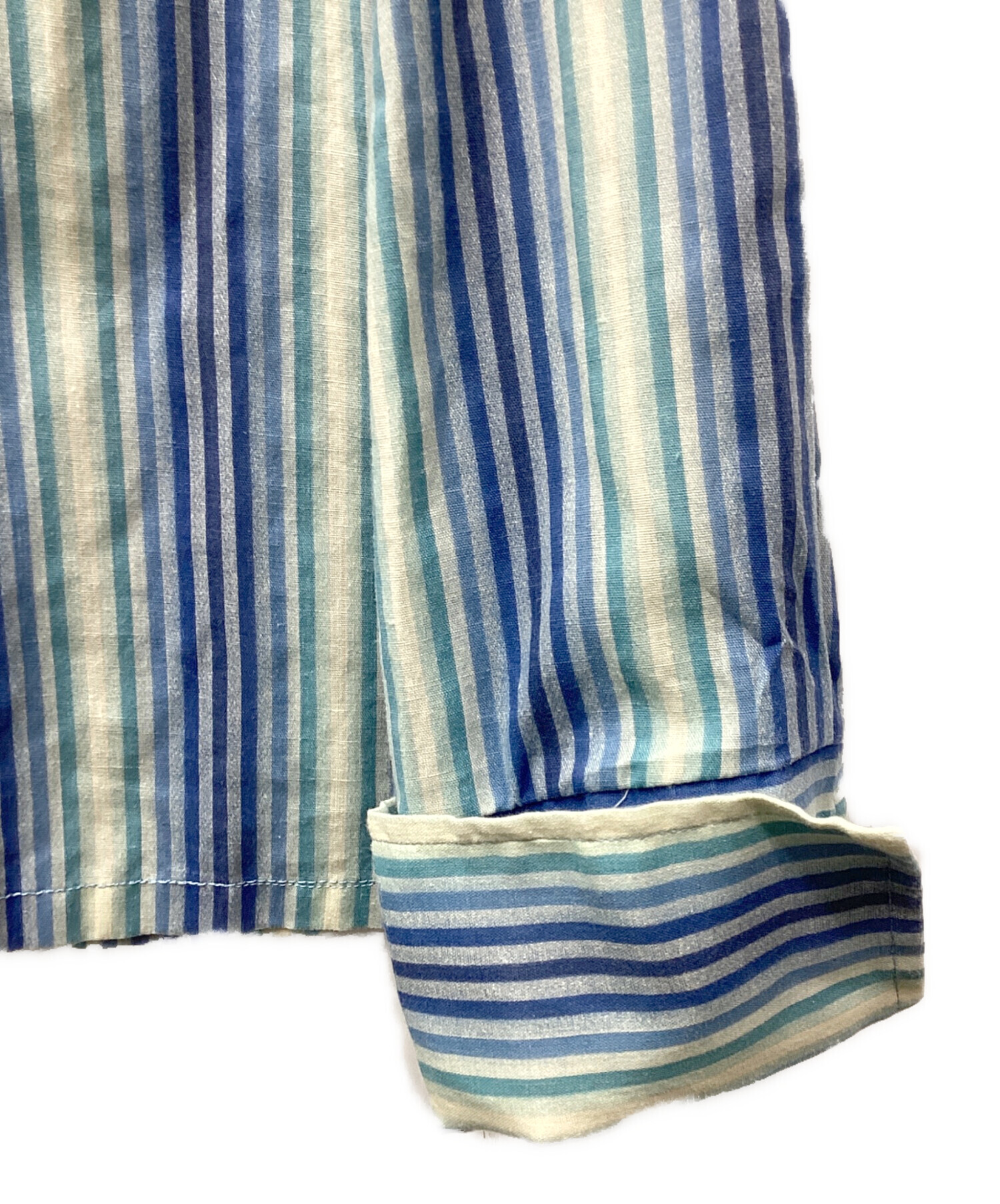 中古・古着通販】JC PENNEY (ジェーシーペニー) ストライプシャツ 