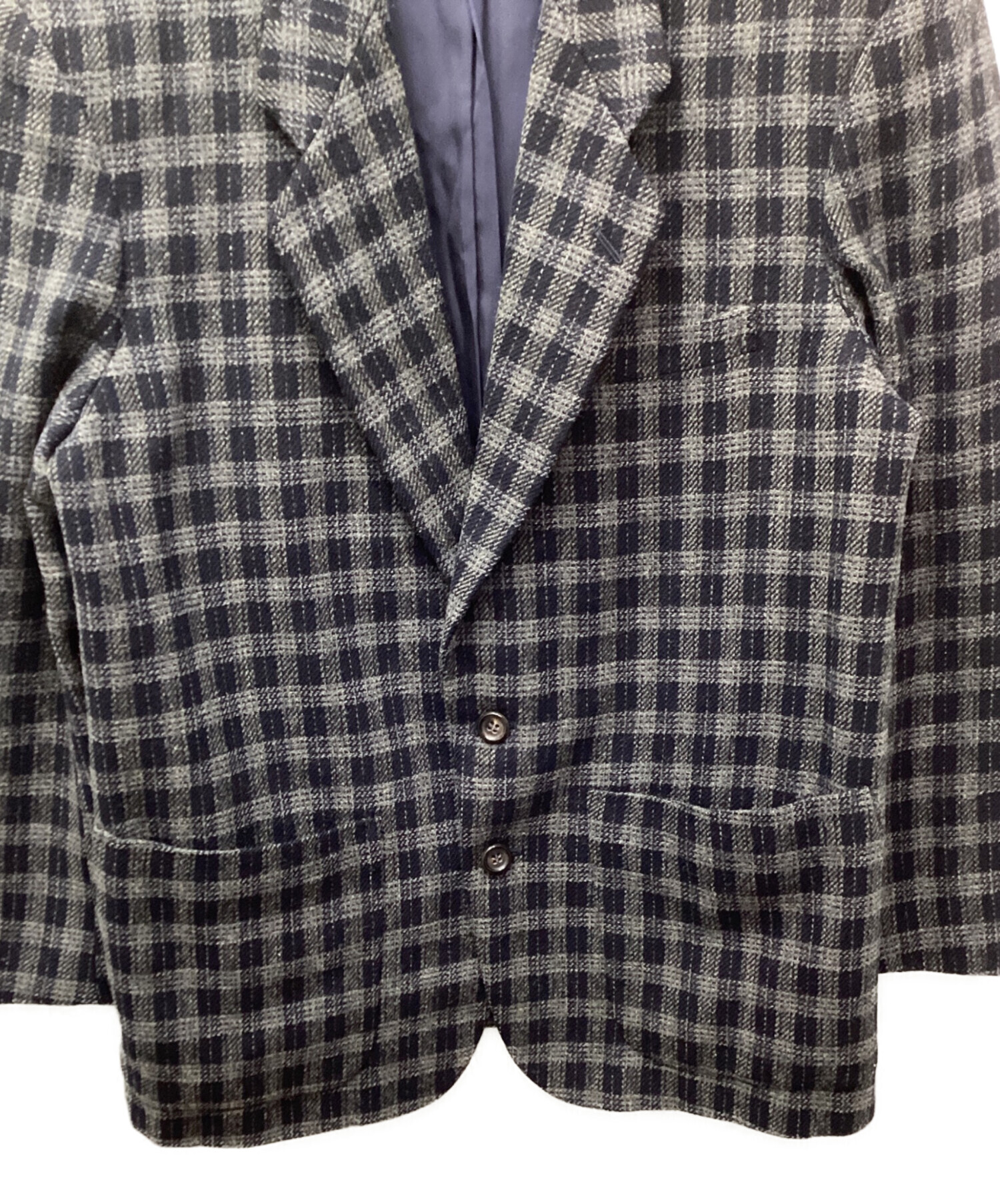 Comme des garçons Homme ジャケット　チェック 中古・古着通販】COMME des GARCONS HOMME (コムデギャルソン オム