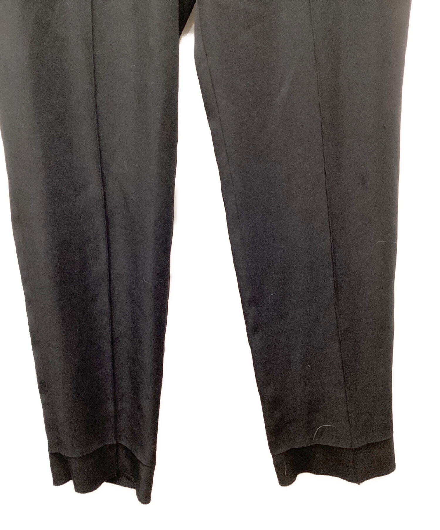 中古・古着通販】CULLNI (クルニ) センタープレスパンツ ブラック