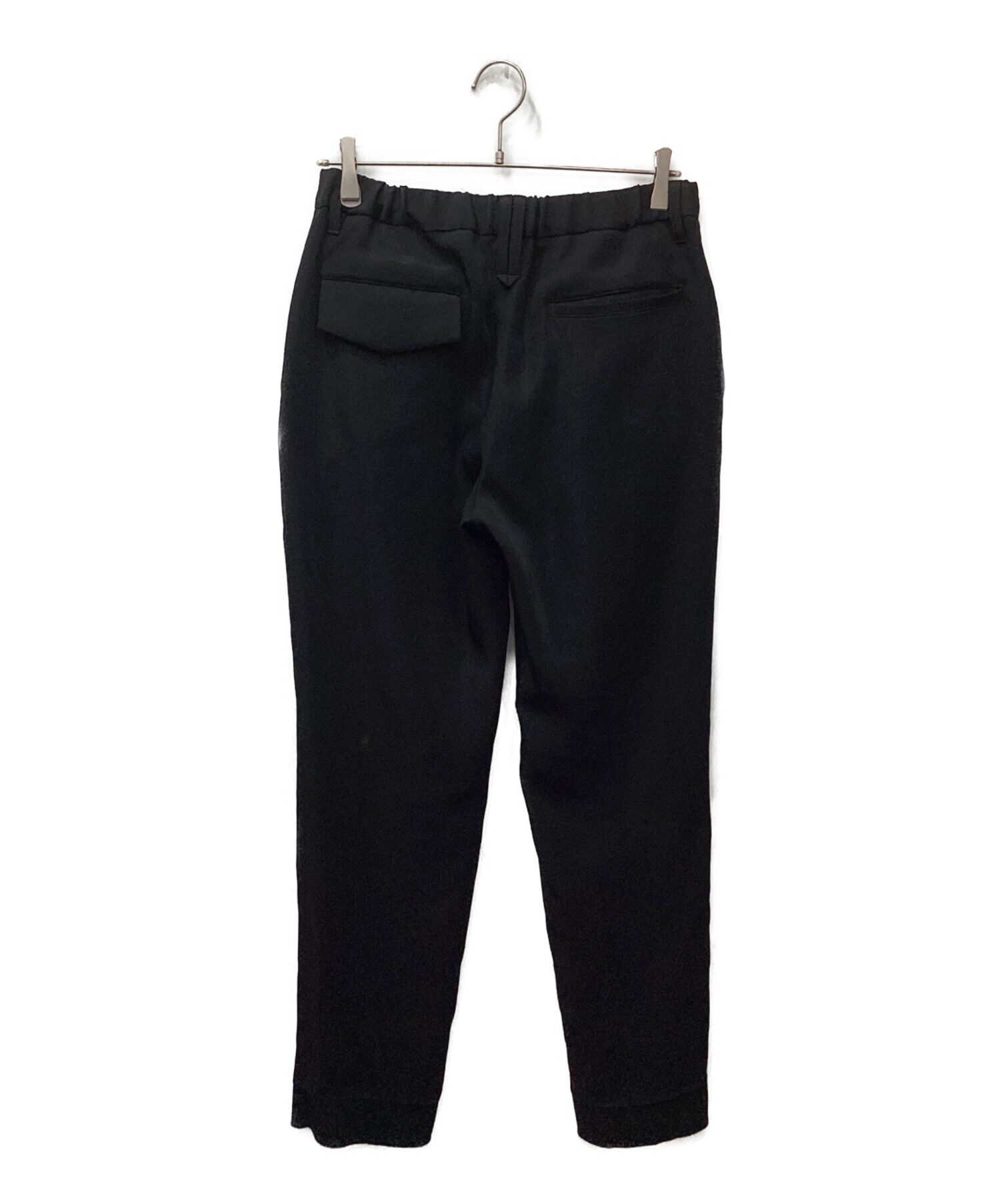 中古・古着通販】CULLNI (クルニ) センタープレスパンツ ブラック