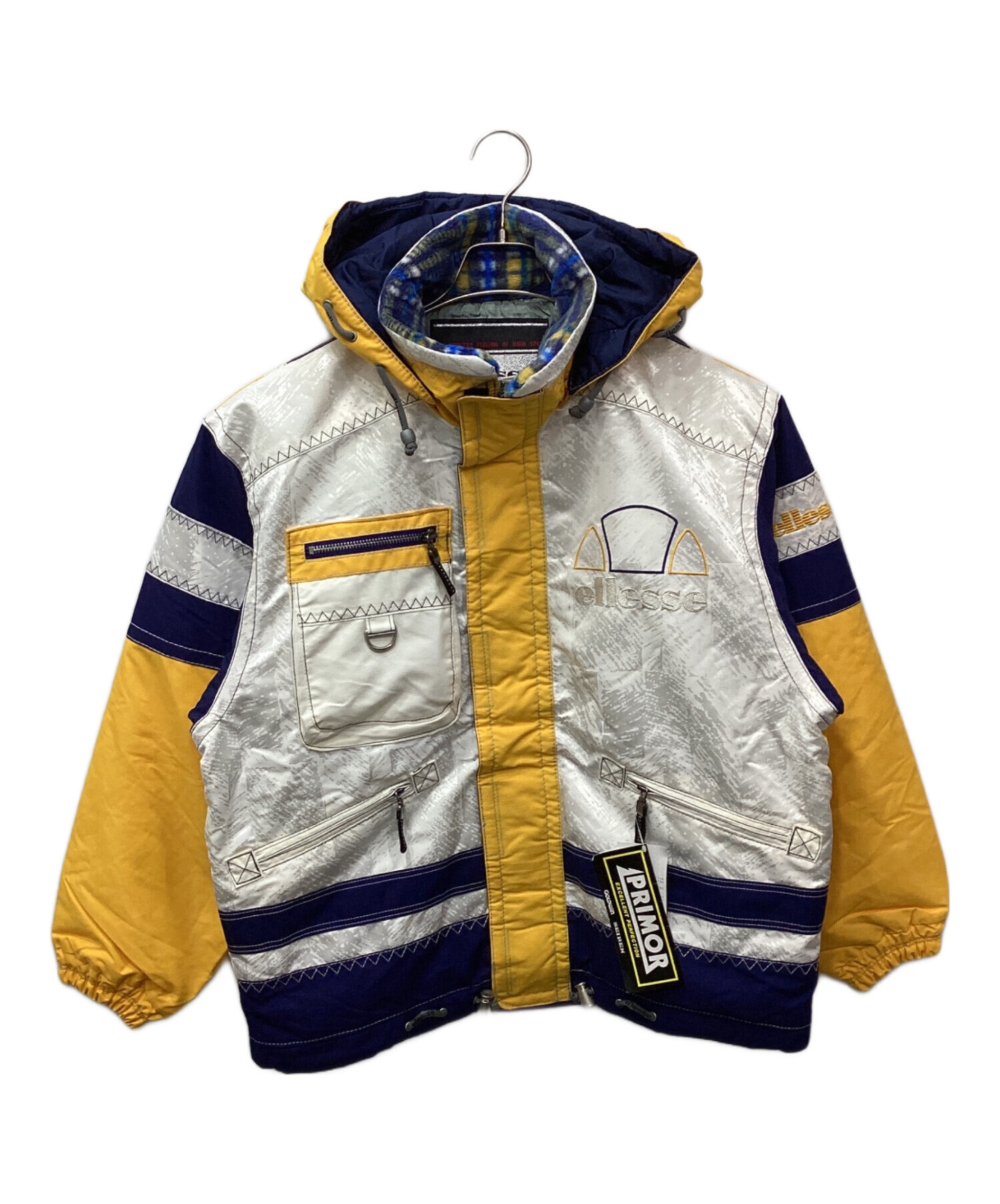 中古・古着通販】ellesse (エレッセ) スノージャケット イエロー