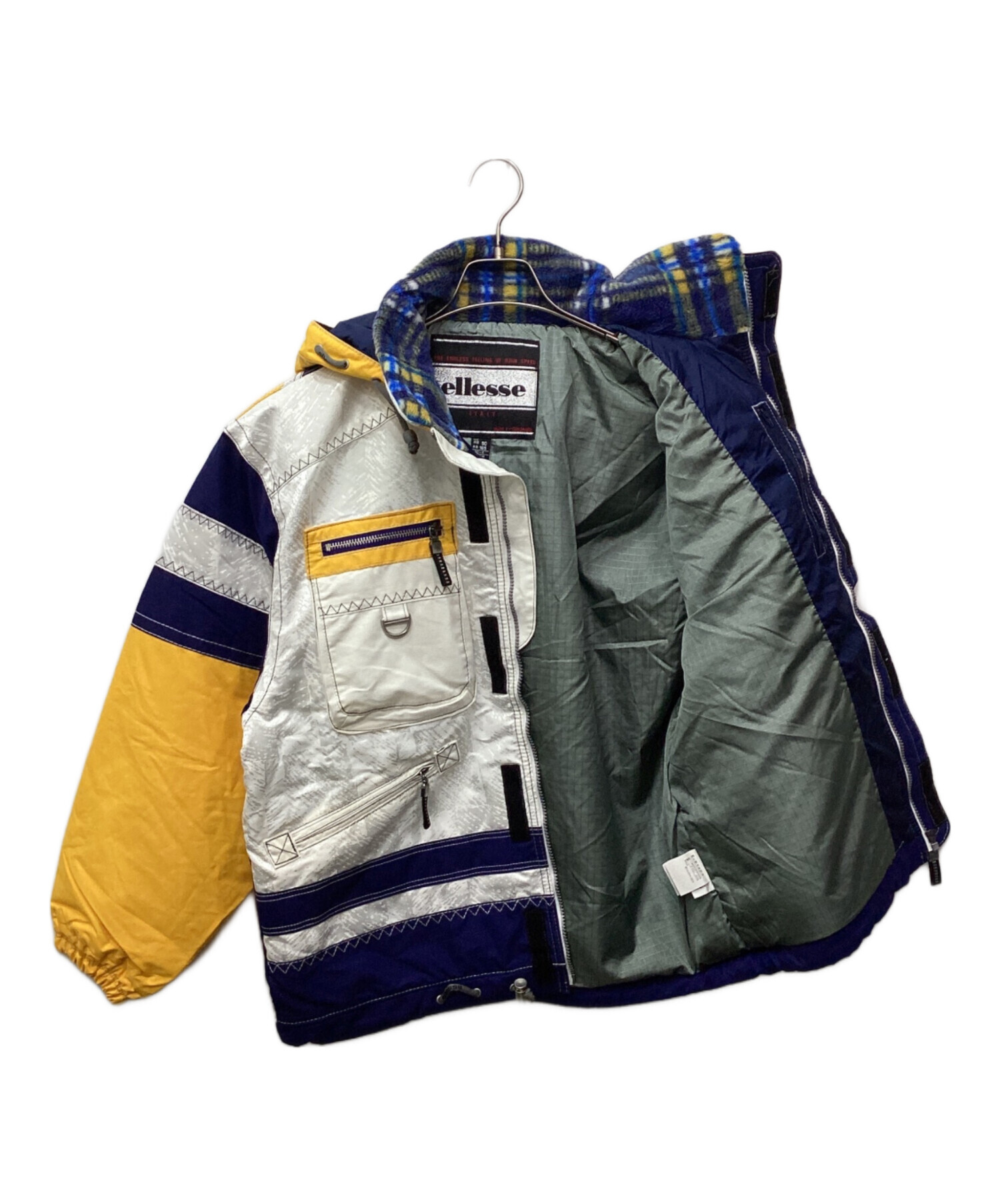 中古・古着通販】ellesse (エレッセ) スノージャケット イエロー