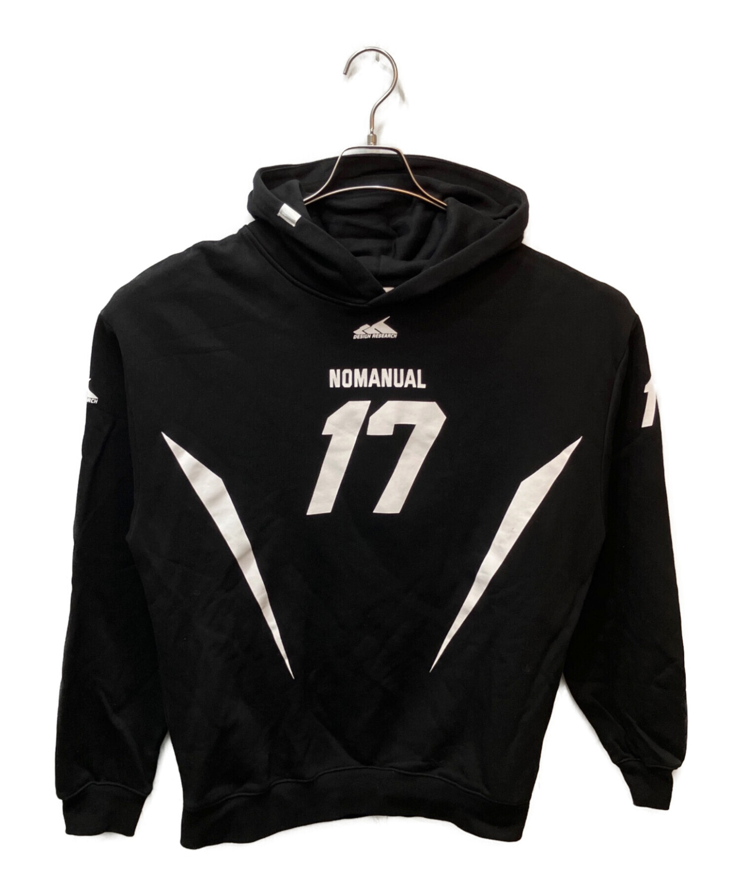 中古・古着通販】NOMANUAL (ノーマニュアル) 17 FOOTBALL HOODIE 