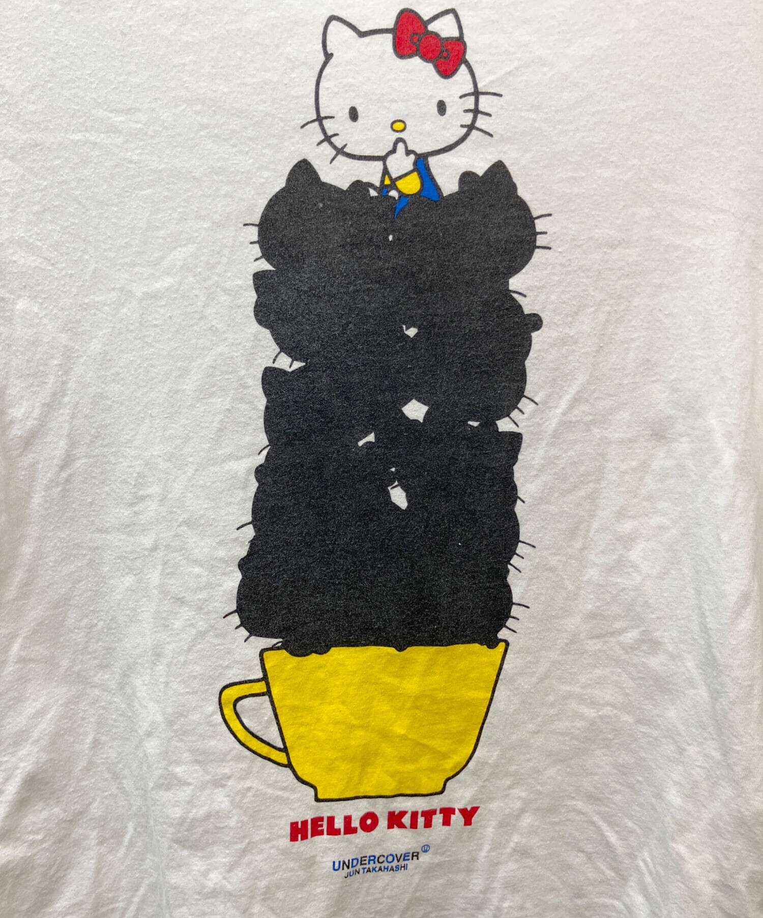 中古・古着通販】UNDERCOVER (アンダーカバー) HELLO KITTY WHITE TEE