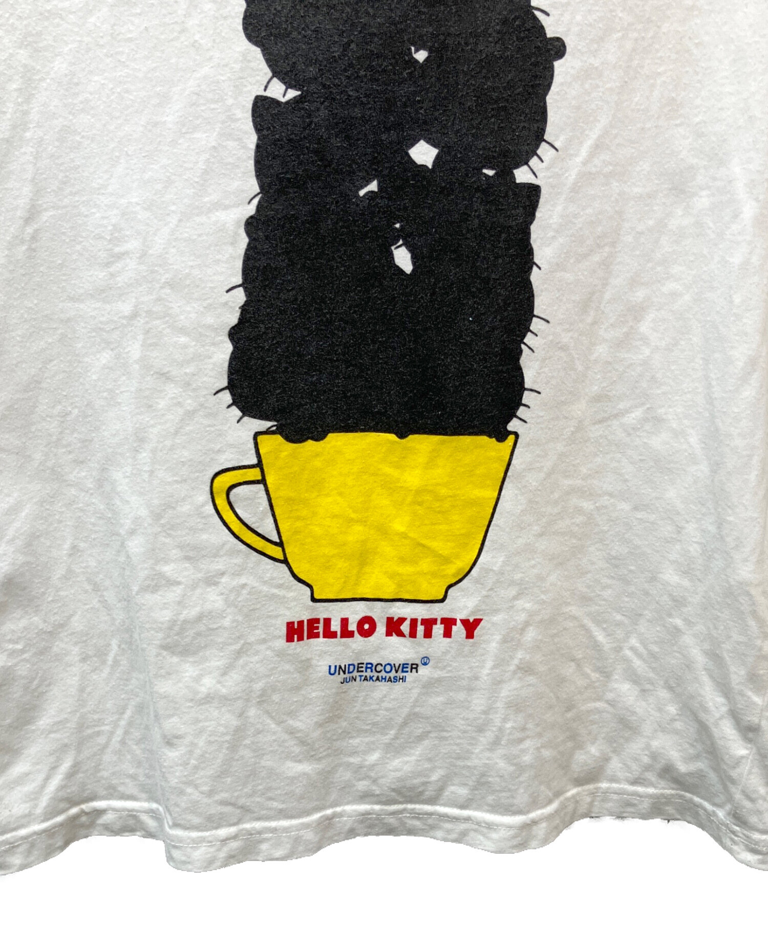 中古・古着通販】UNDERCOVER (アンダーカバー) HELLO KITTY WHITE TEE