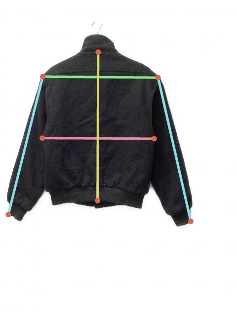 中古・古着通販】MEMBERS ONLY (メンバーズオンリー) ウールブルゾン