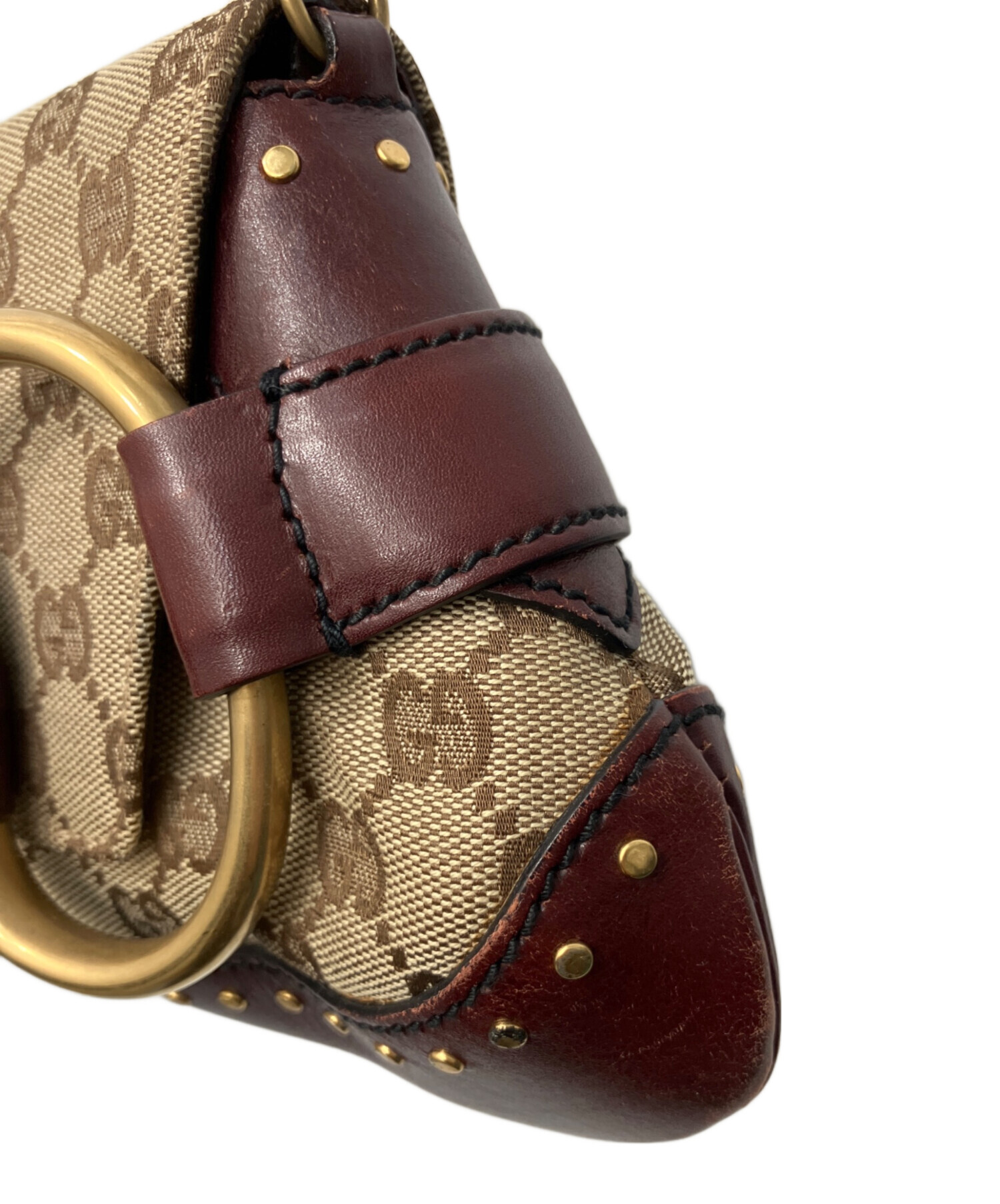 中古・古着通販】GUCCI (グッチ) ホースビットチェーンショルダー 