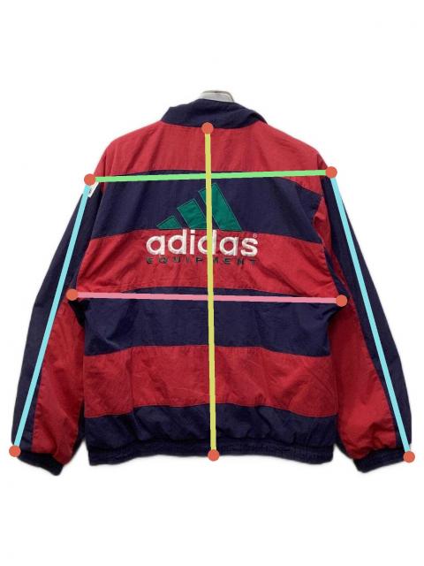 中古・古着通販】adidas (アディダス) 90's ジップジャケット ネイビー