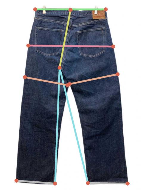 中古・古着通販】SUGAR CANE (シュガーケーン) 赤耳セルビッチデニム