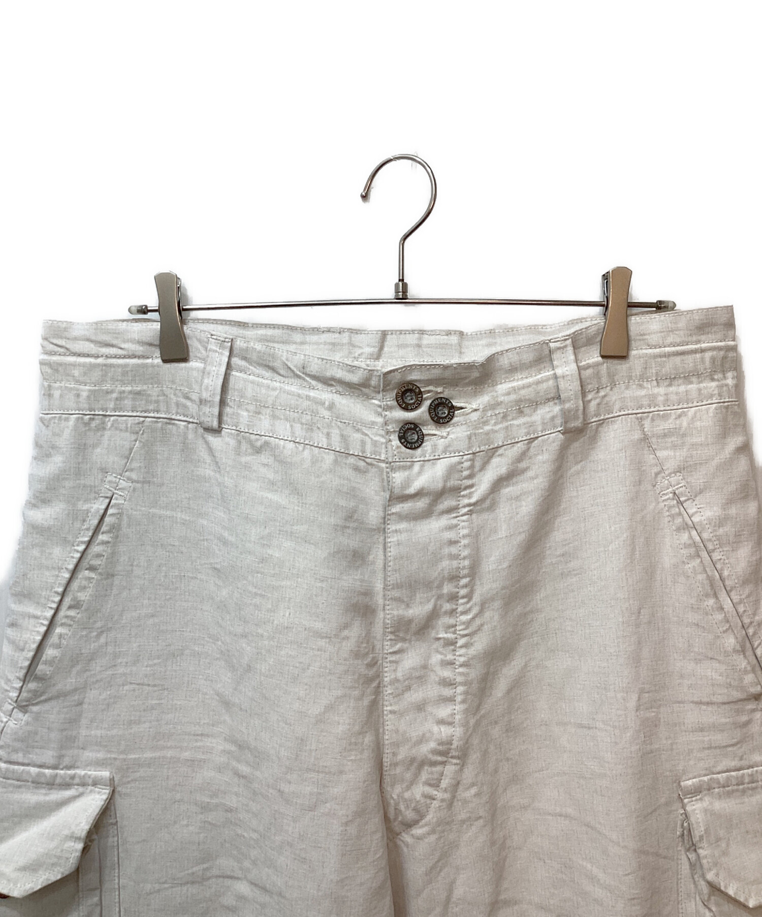 中古・古着通販】OUTIL (ウティ) PANTALON CHASELLES ホワイト サイズ
