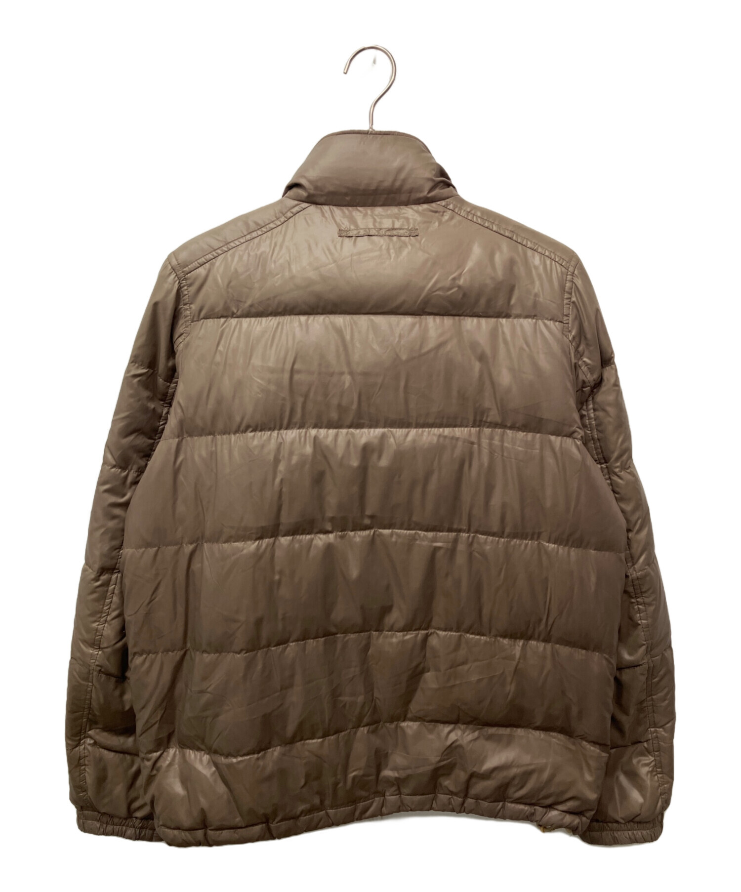 A BATHING APE ダウンジャケット M ブラウン 中古・古着通販】A BATHING APE (アベイシングエイプ) ダウン