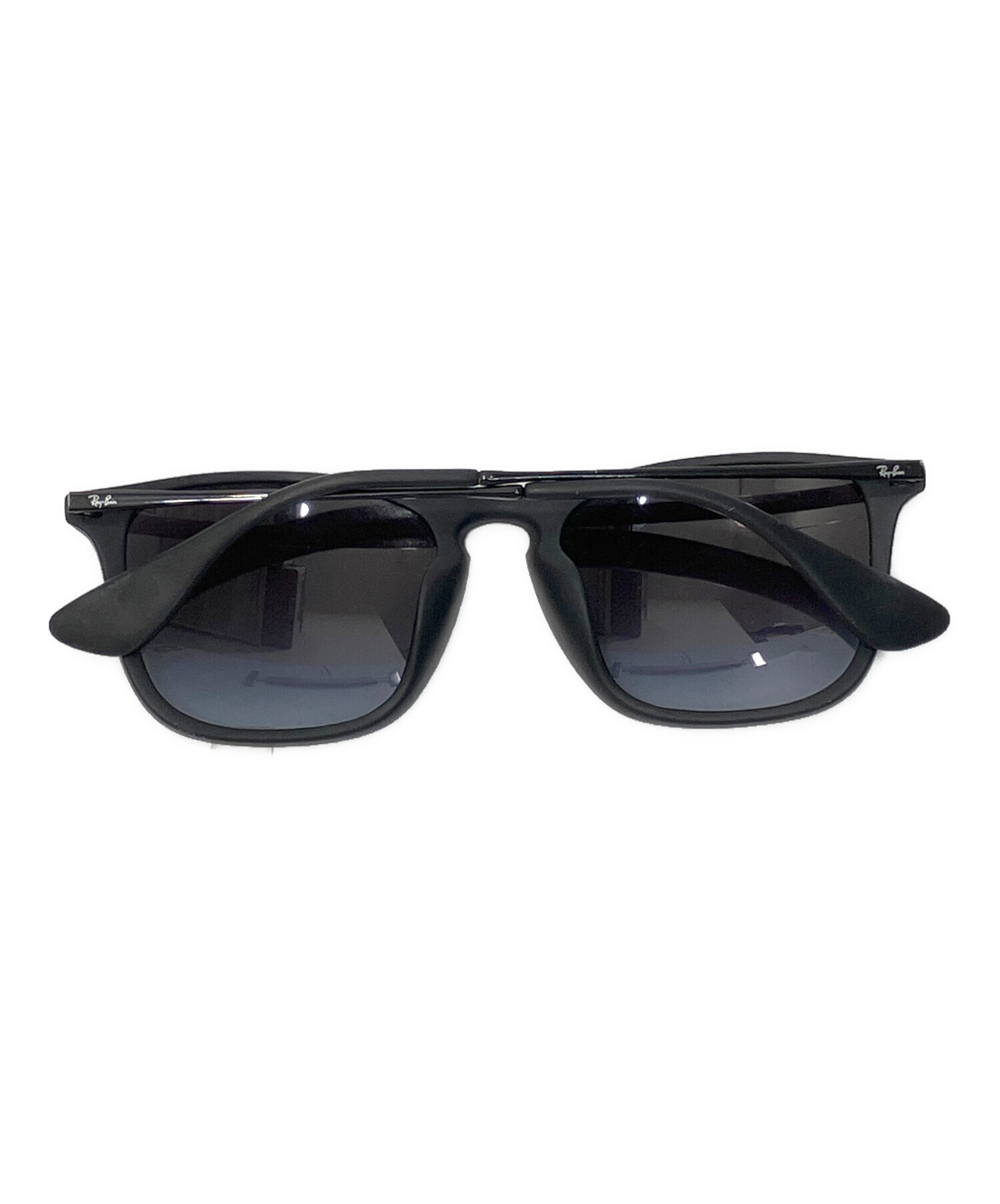 中古・古着通販】RAY-BAN (レイバン) Chris ラバーサングラス ブラック 