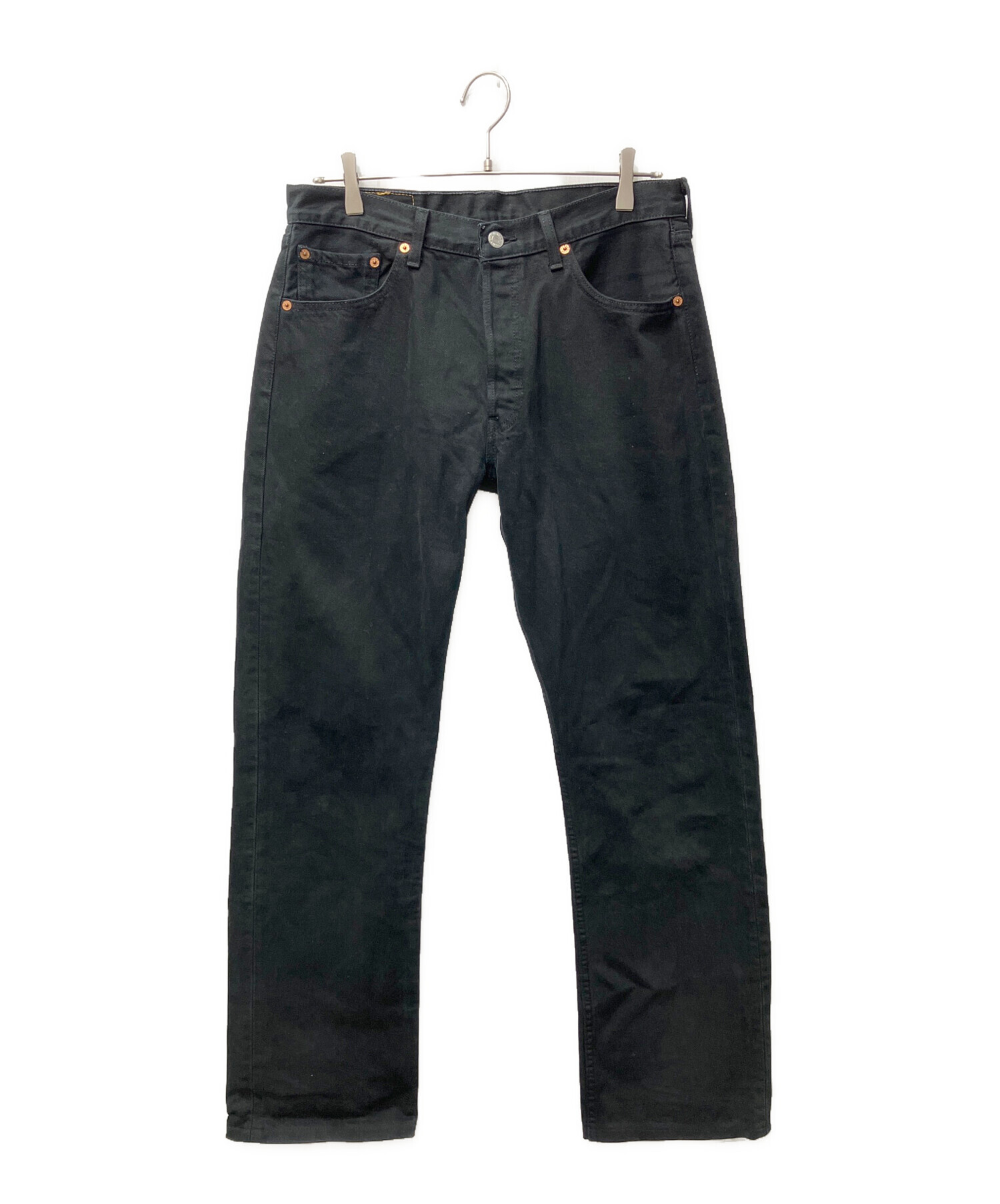 中古・古着通販】LEVI'S (リーバイス) 501 ブラックデニムパンツ