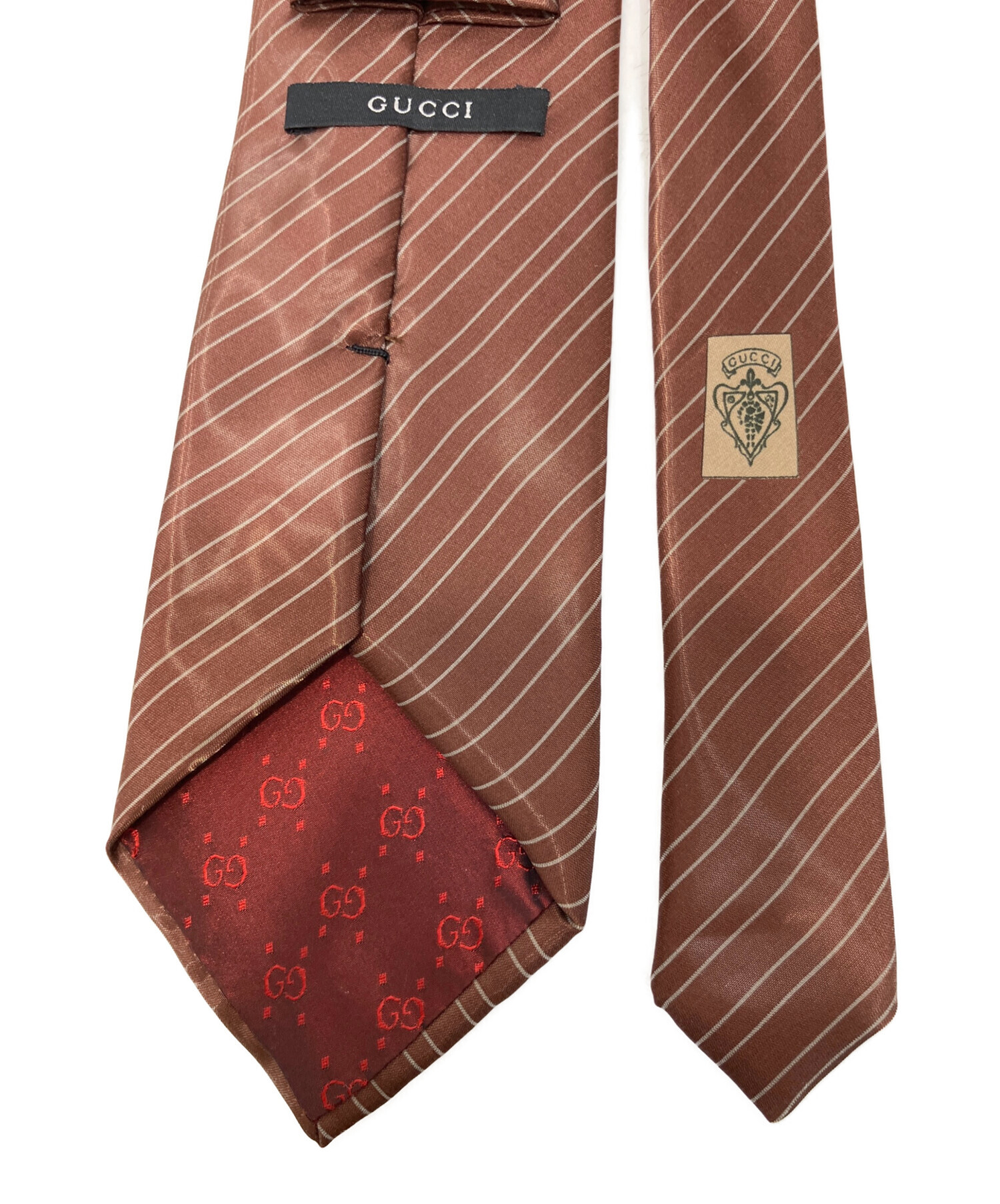 中古・古着通販】GUCCI (グッチ) スリット糸 玉虫古着ネクタイ
