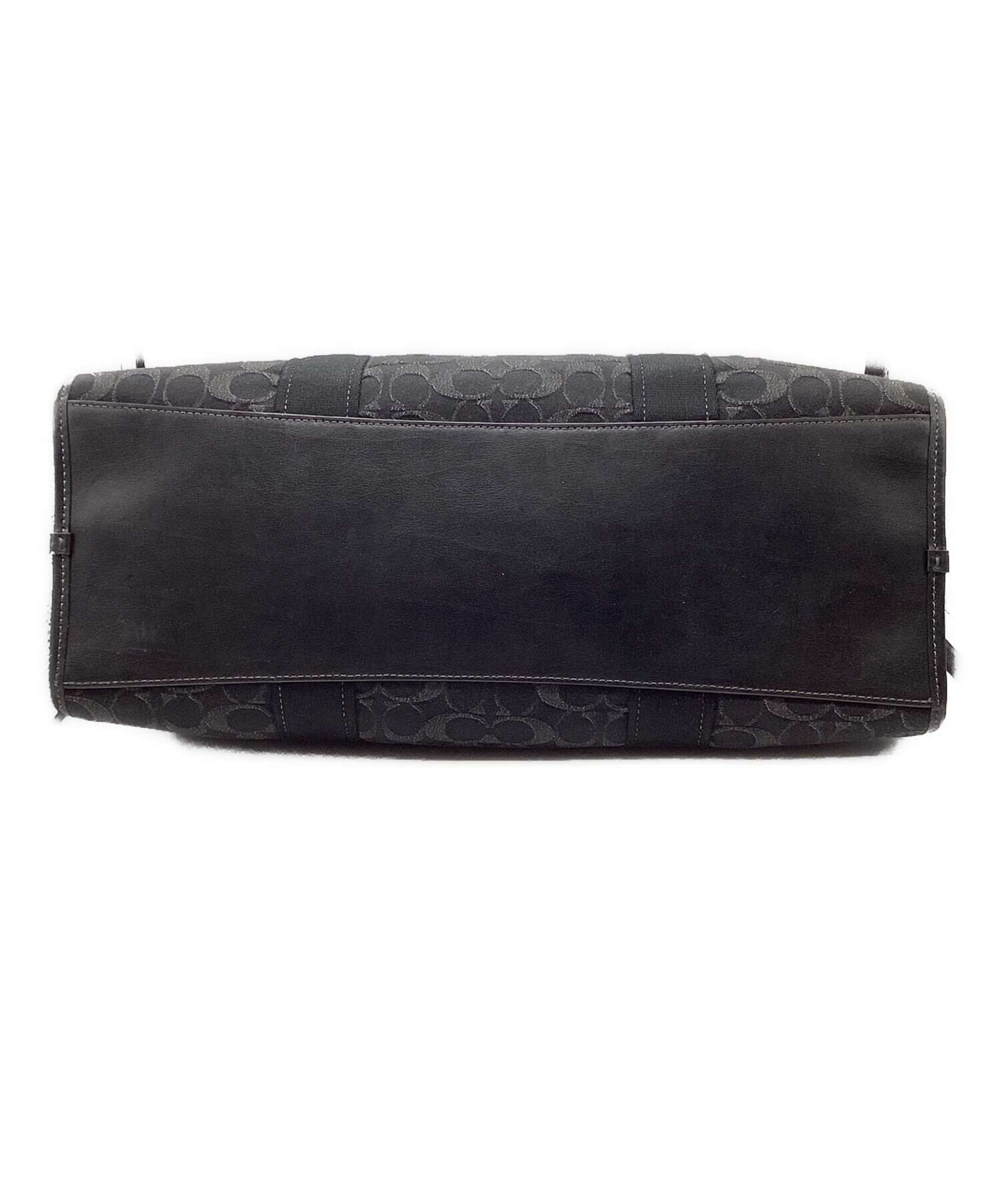中古・古着通販】COACH (コーチ) ブラック ラージ スミス トート